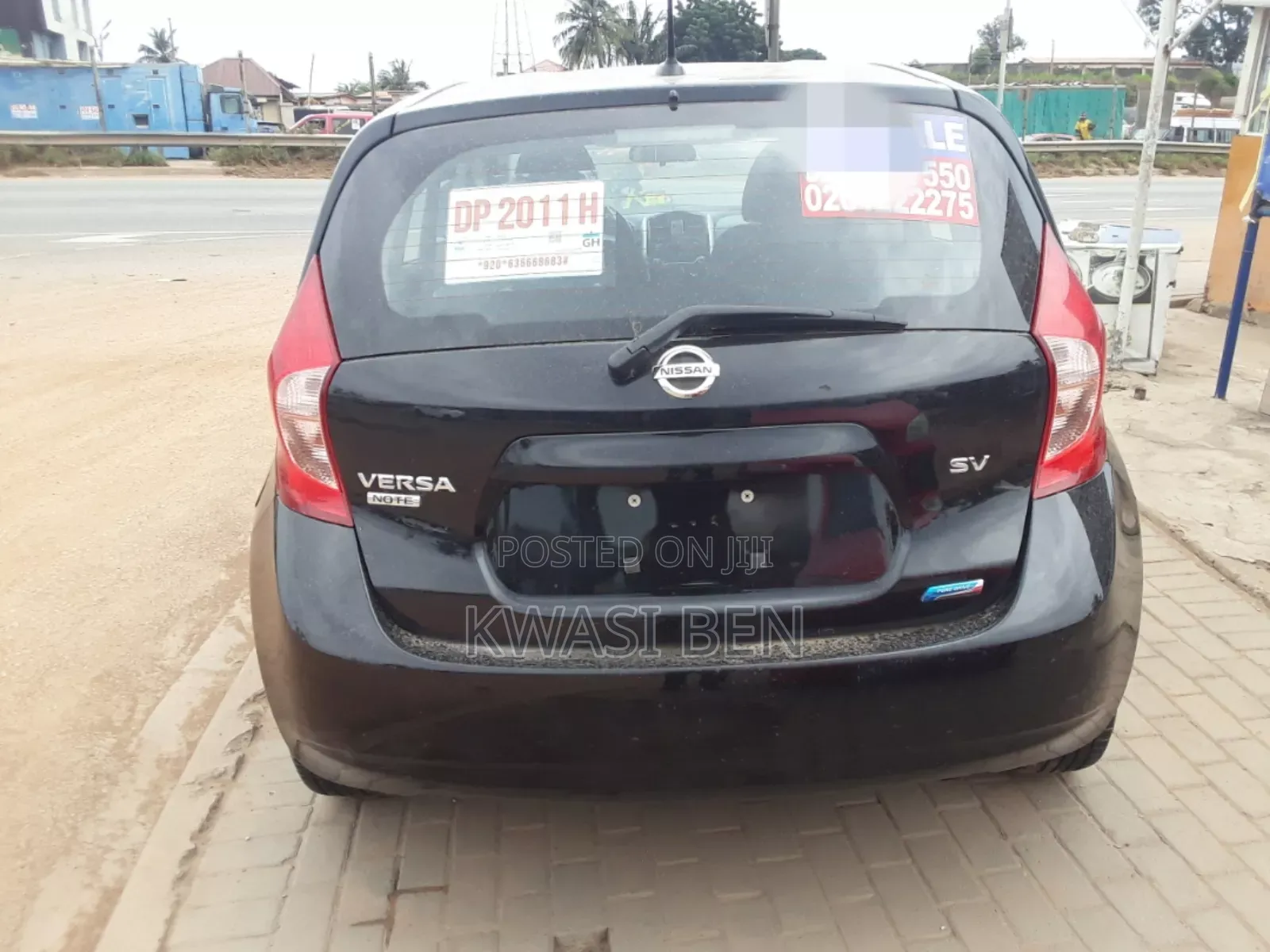 Nissan Versa 2016 Black