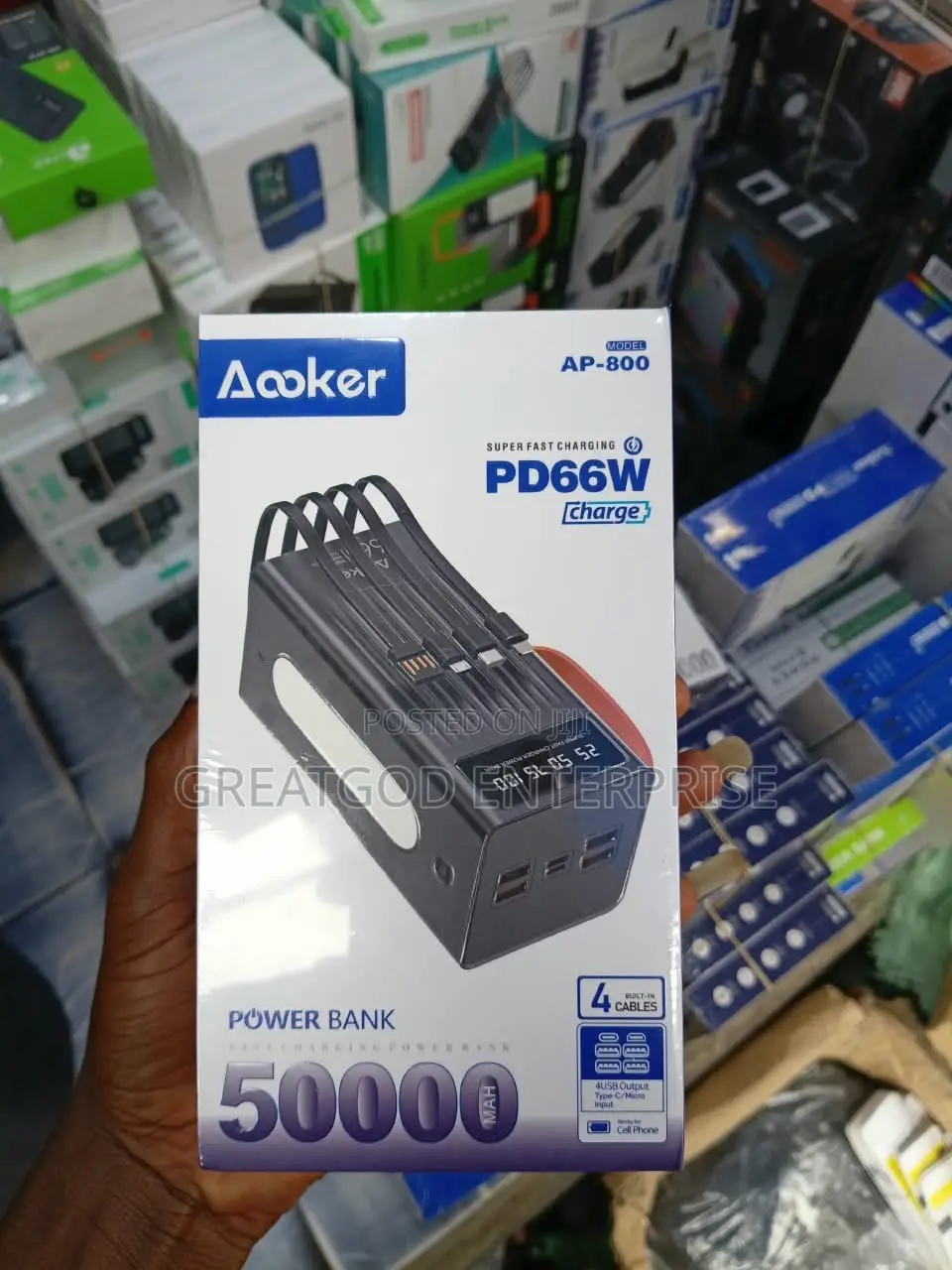 Aooker AP-800 50000mAh Power Bank