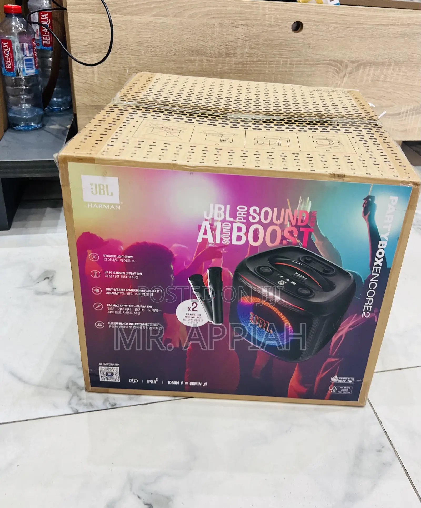Premium Quality JBL Partybox Encore Essential 2 Speaker(Black)