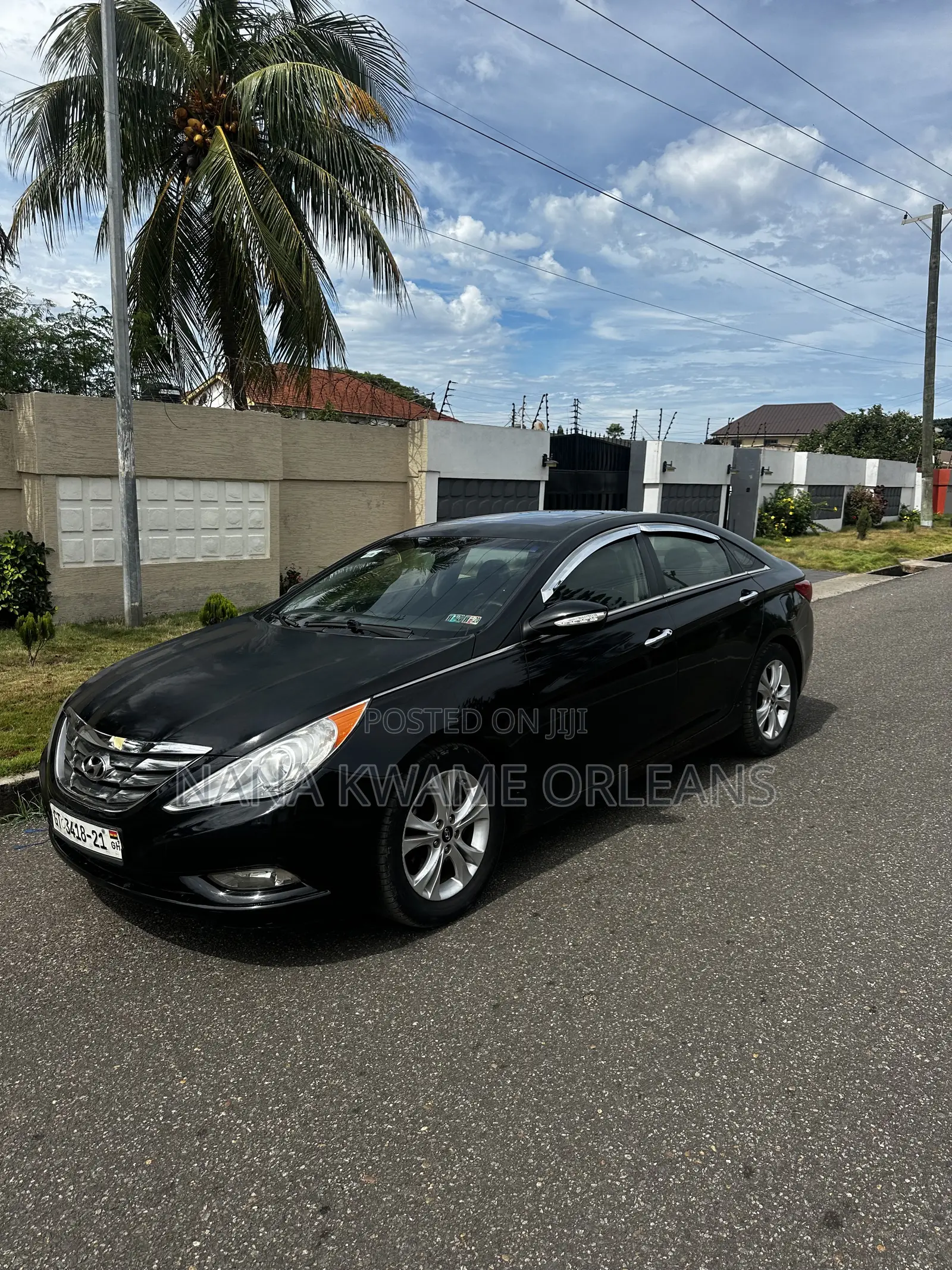 Hyundai Sonata Limited 2.0T Sedan (2.0L 4cyl 6A) 2013 Black