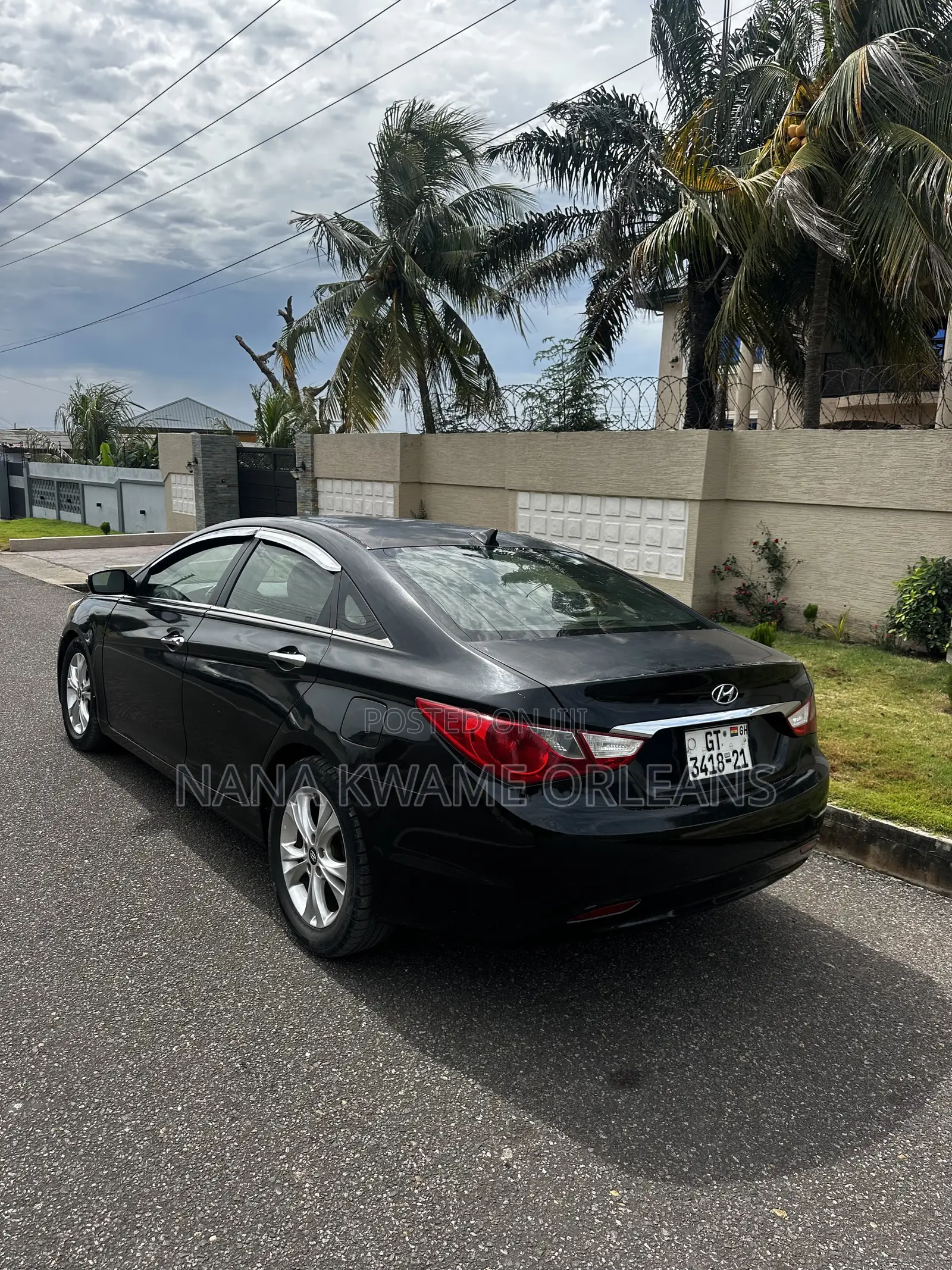 Hyundai Sonata Limited 2.0T Sedan (2.0L 4cyl 6A) 2013 Black