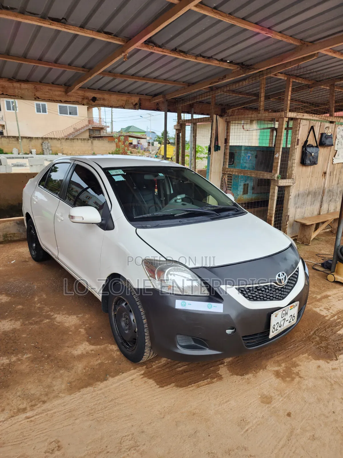 Toyota Belta 2011 White