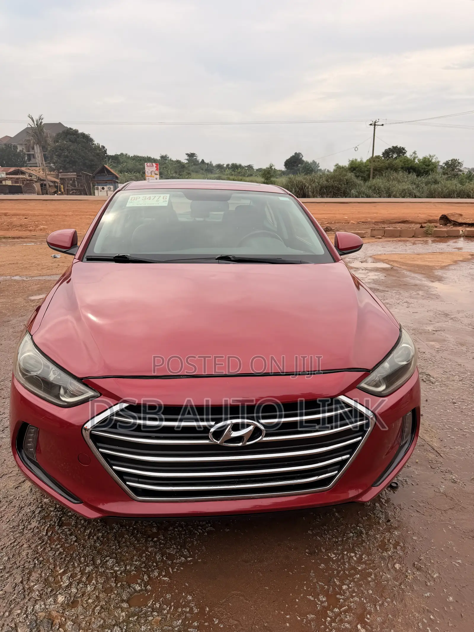 Hyundai Elantra 2018 Red