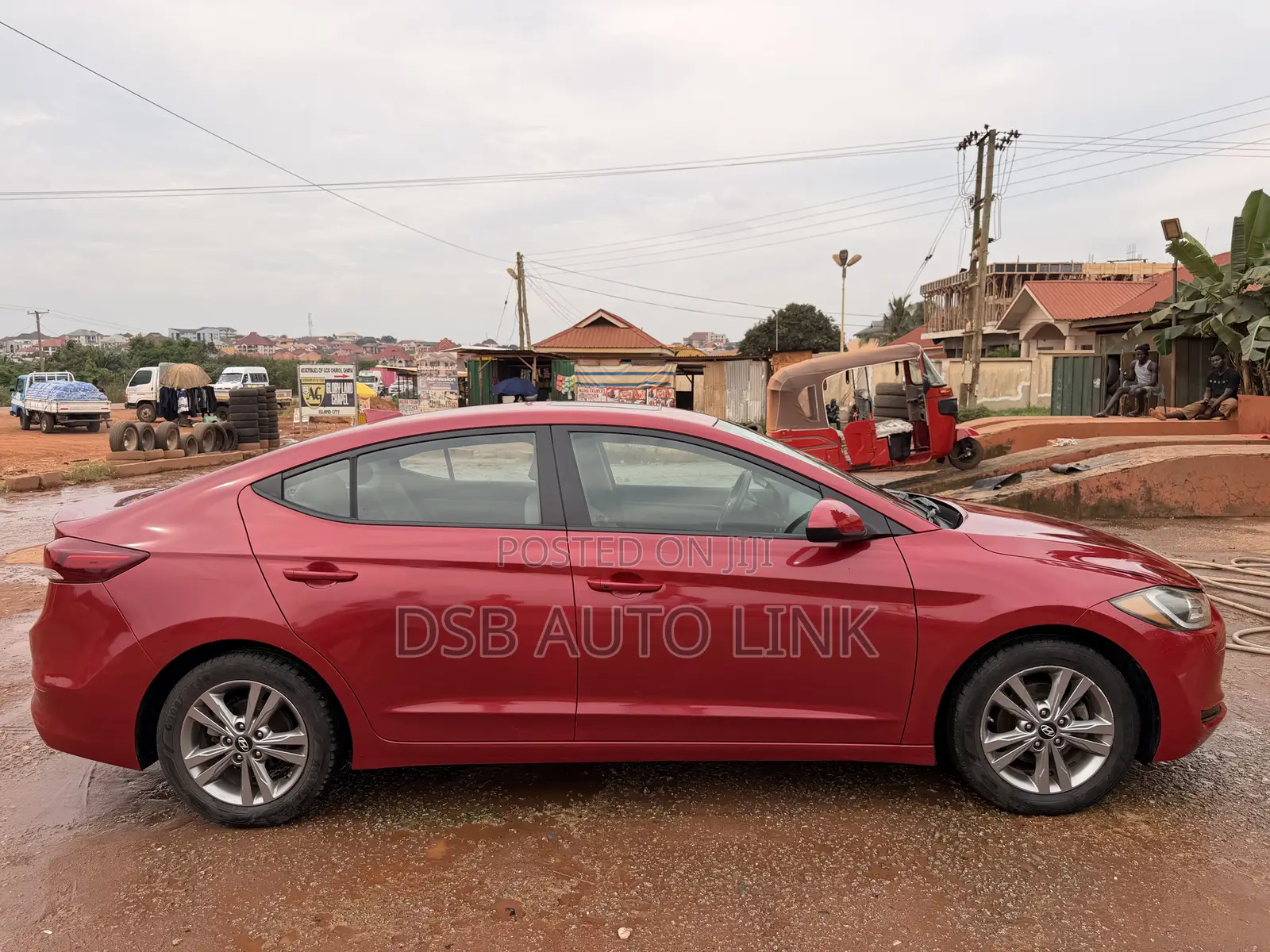 Hyundai Elantra 2018 Red