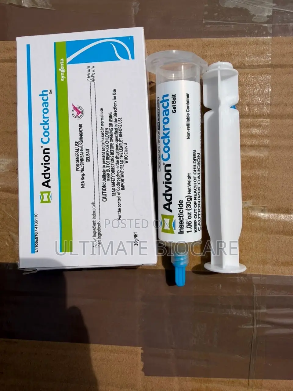 Advion Cockroach Gel Bait (30g) From USA