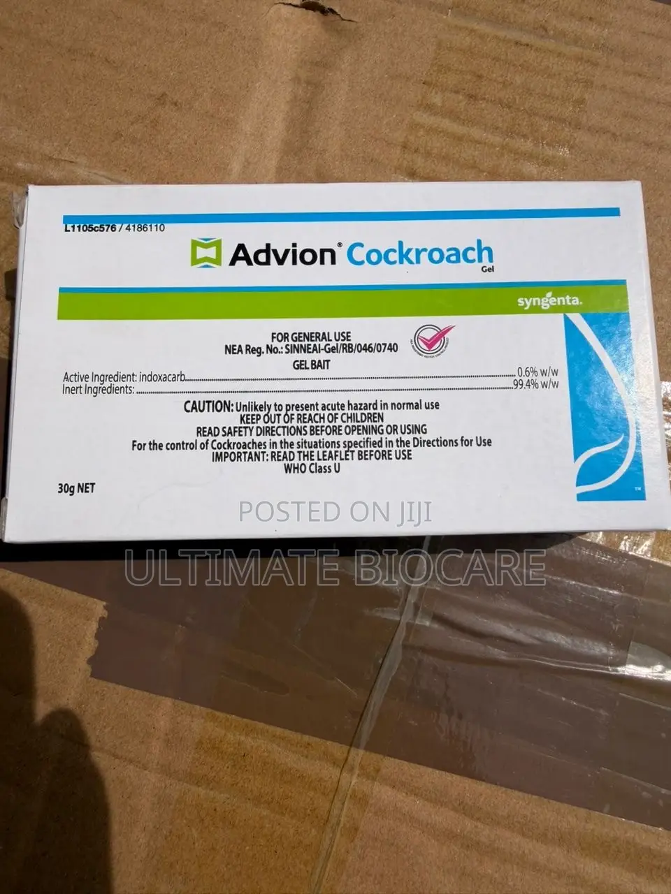 Advion Cockroach Gel Bait (30g) From USA