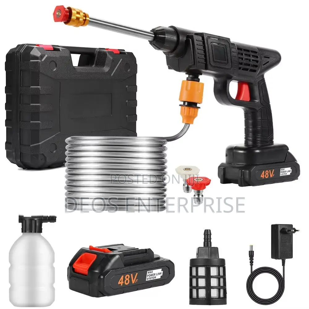 Cordless Pressure Washer With 2 Batteries