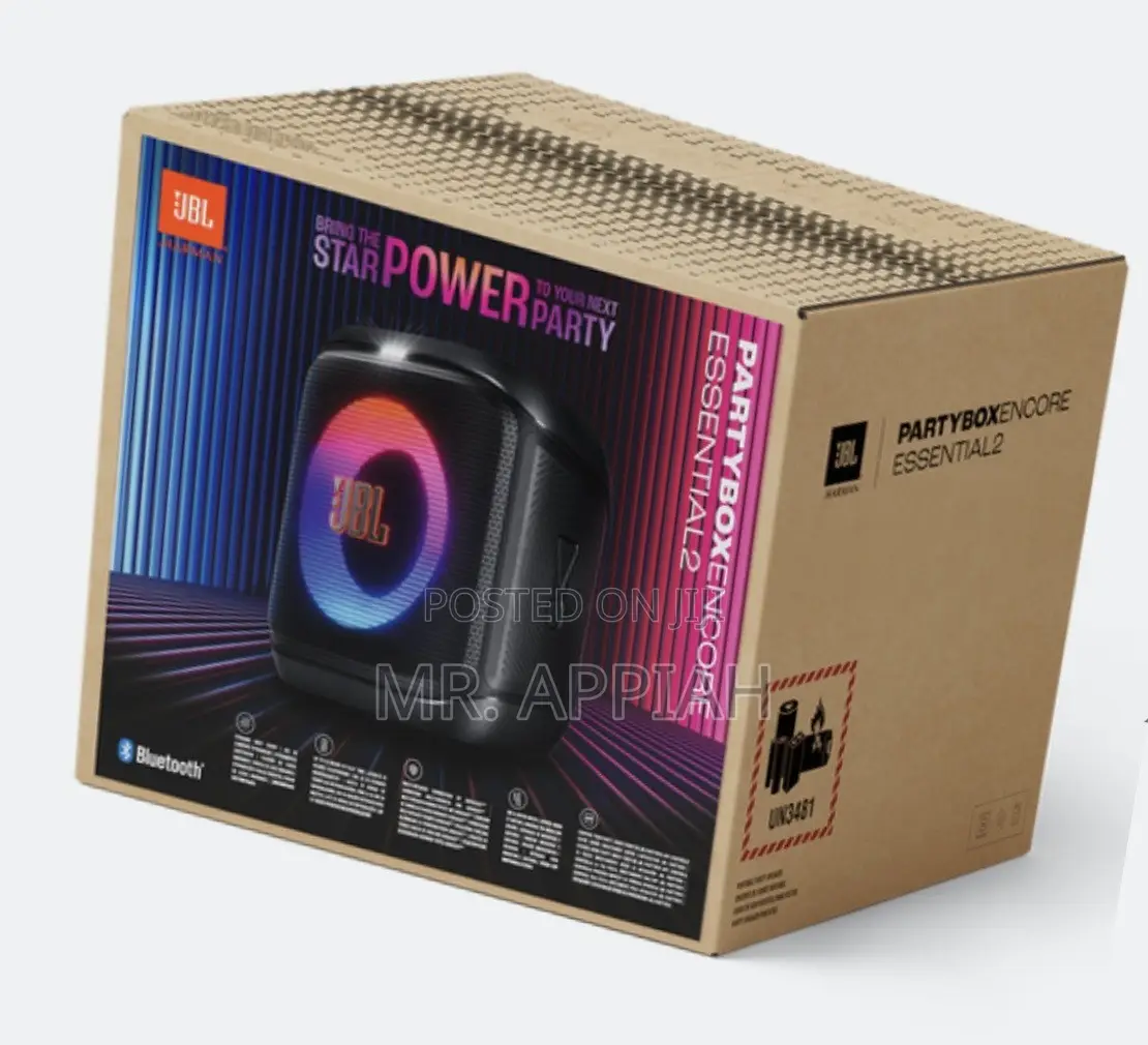 Premium JBL Partybox Encore Essential 2 Speaker Without Microphone