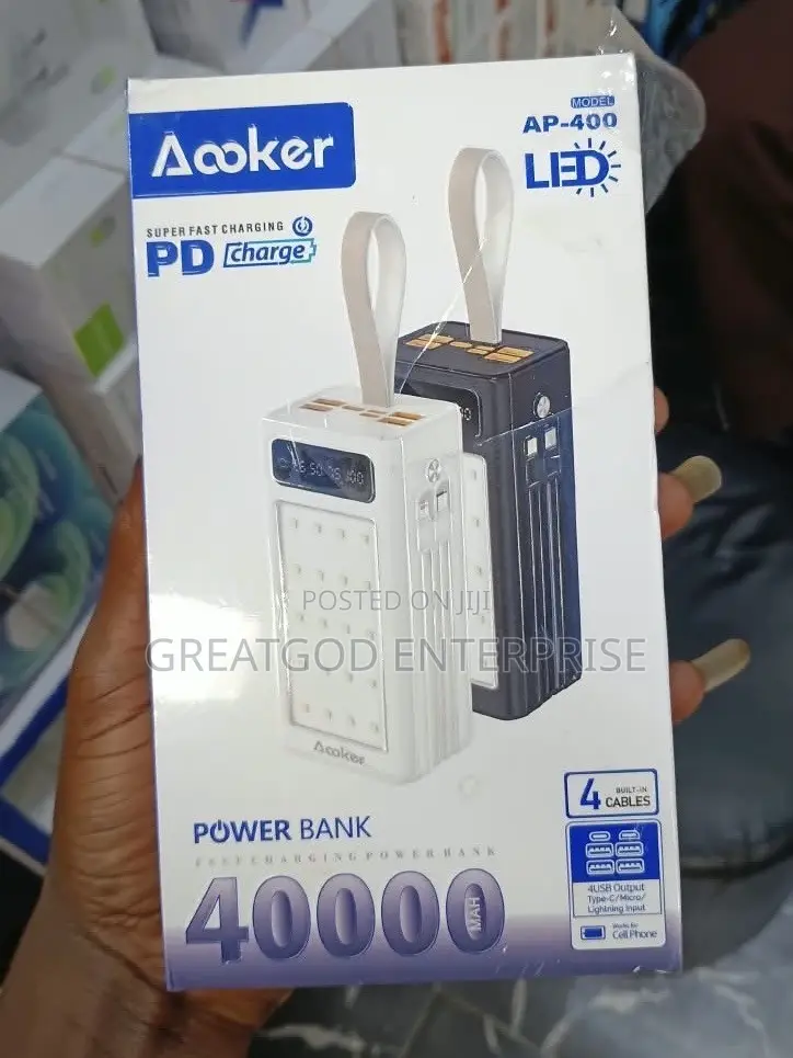 Aooker AP-400 40,000mAh Power Bank