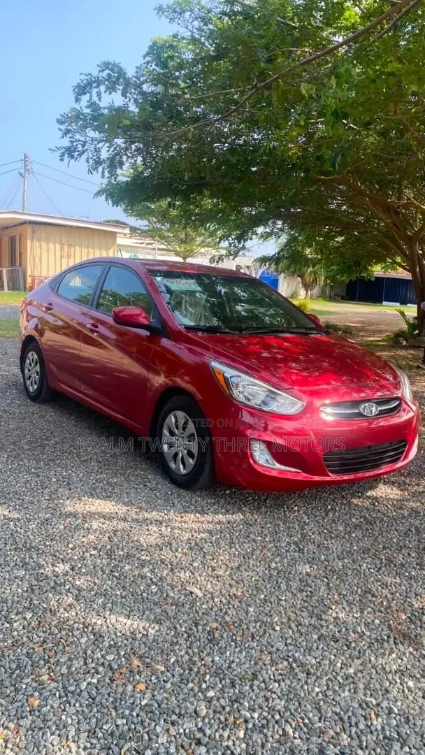 Hyundai Accent 2017 Red