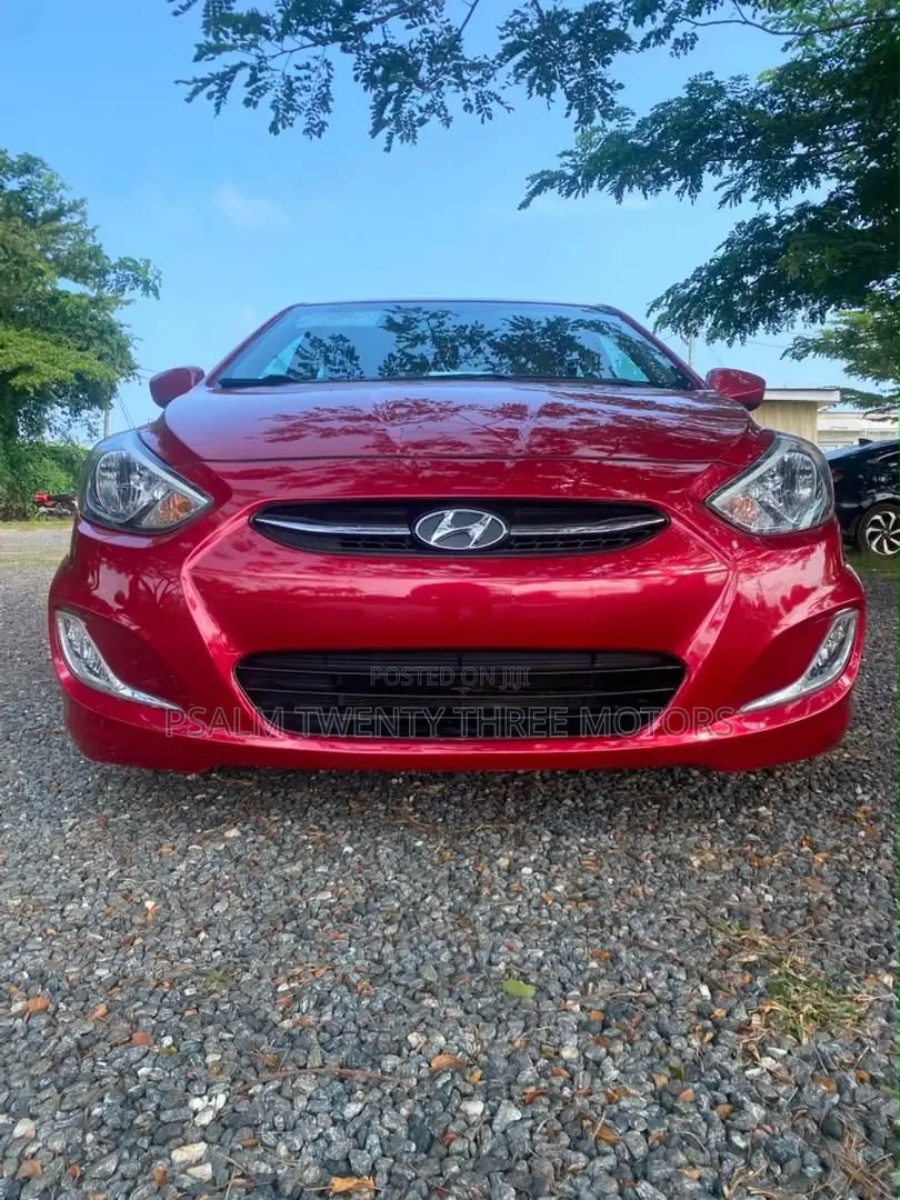 Hyundai Accent 2017 Red