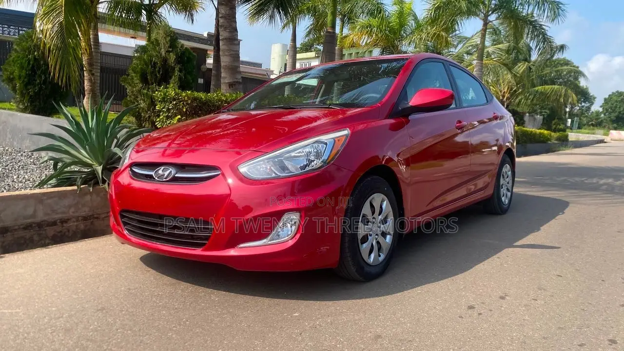Hyundai Accent 2017 Red