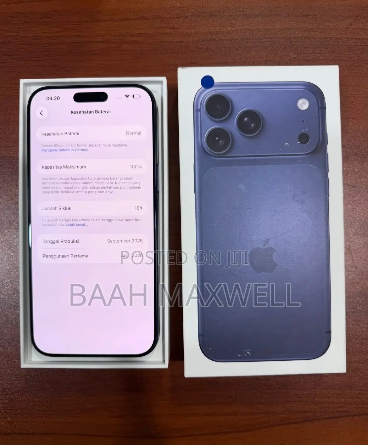 Apple iPhone 17 Pro Max 256 GB Blue