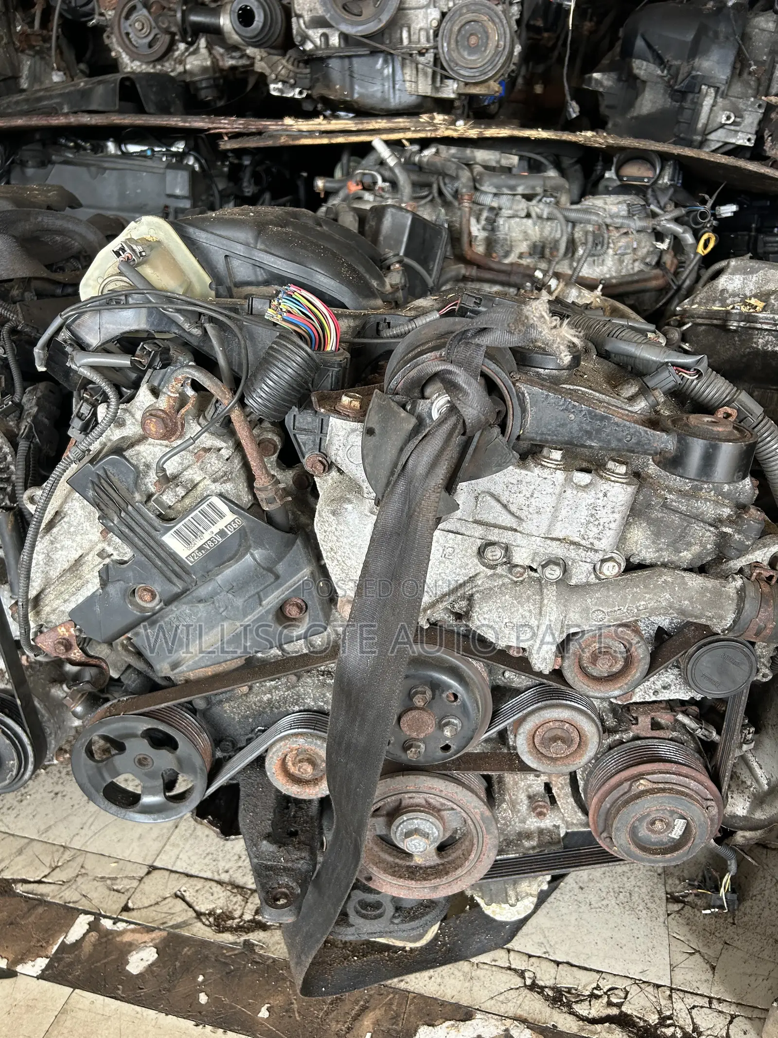 Highlander V6 Engine and Gearbox 22 Pins