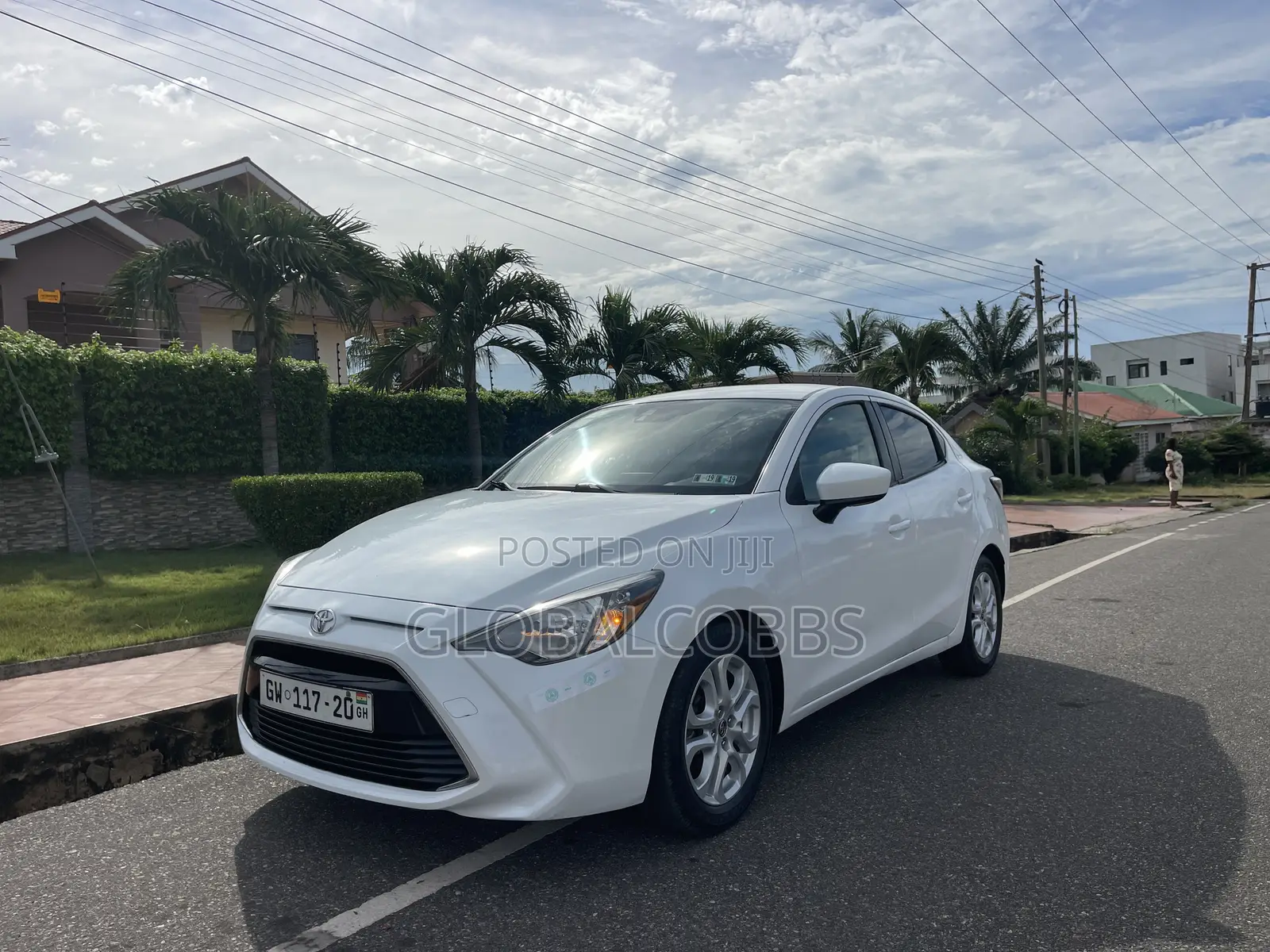 Toyota Yaris iA 1.5 FWD 2017 White