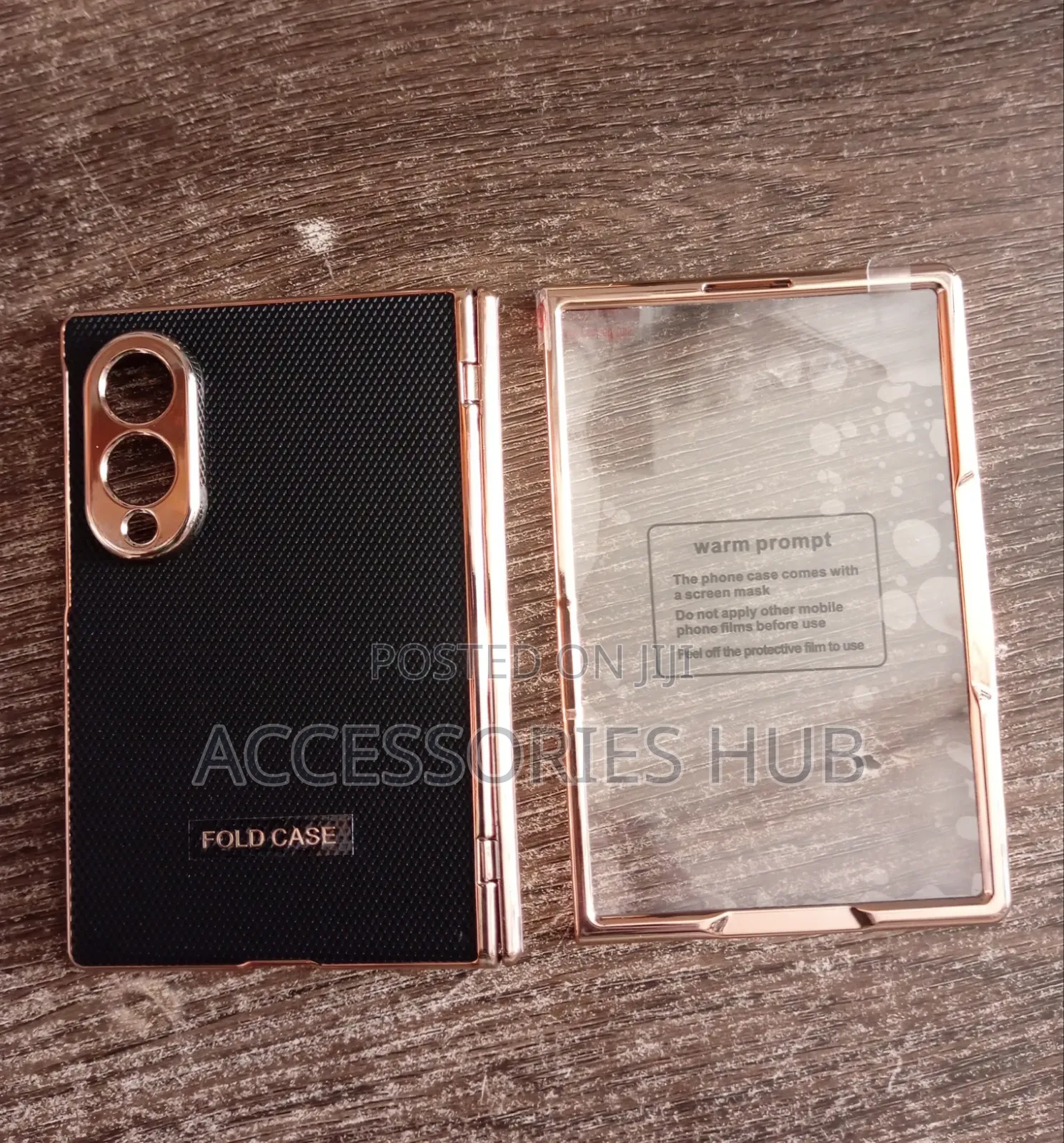 Samsung Z Fold 8 Case With Inbuilt Screen Protector and Hinge Cover