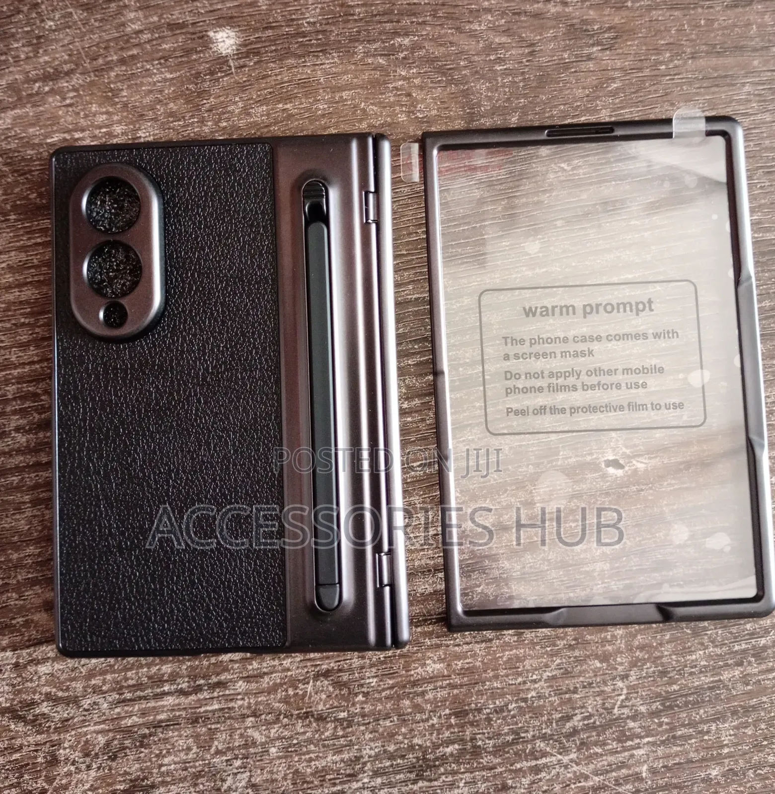 Z Fold 8 Case With Stylus Pen and Inbuilt Screen Protector