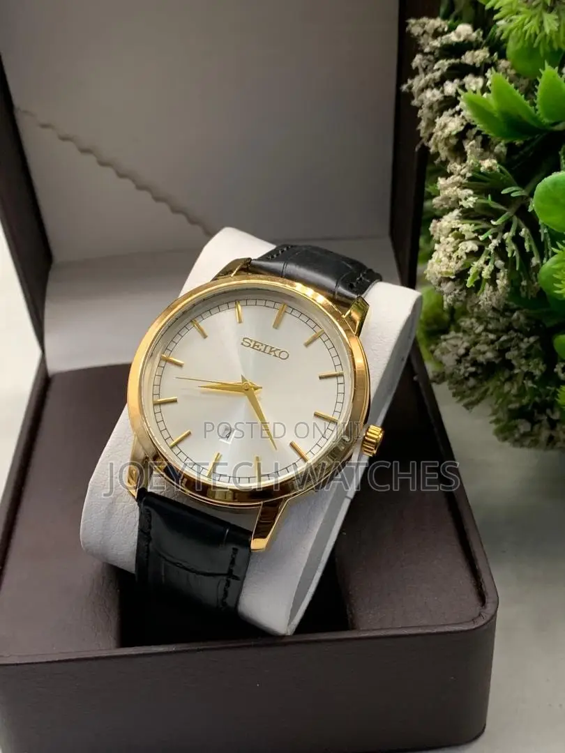 Seiko Leather Watches