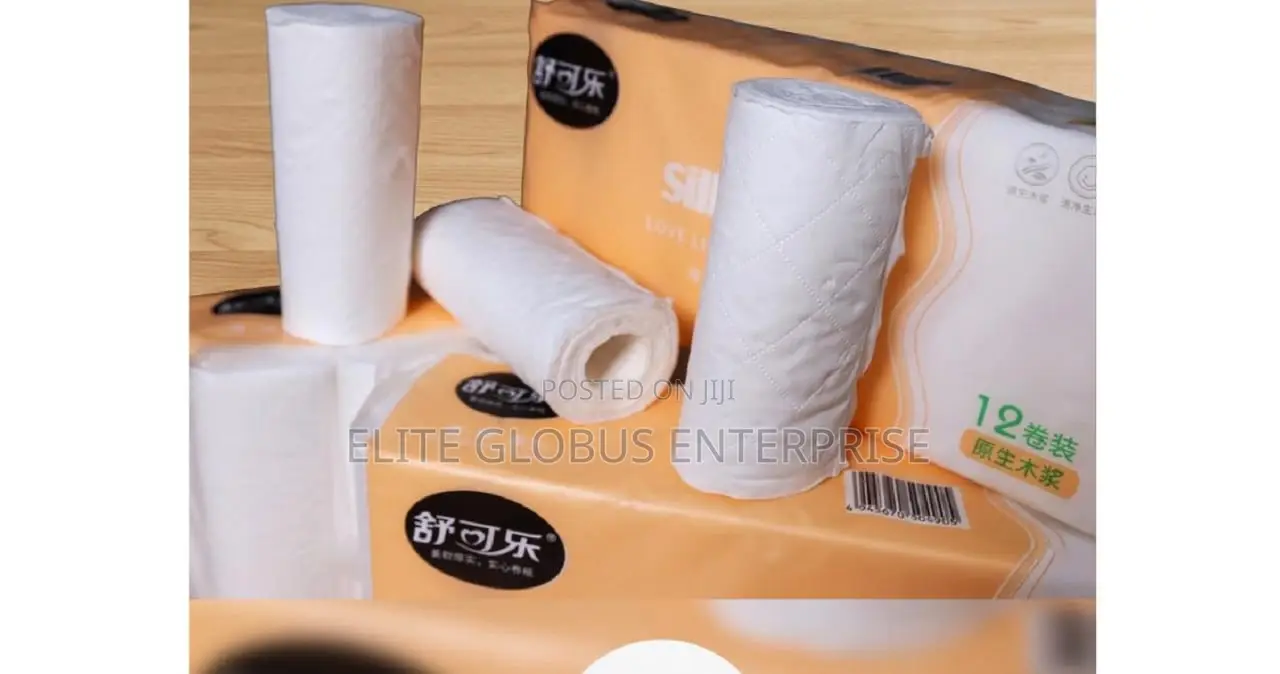 Coreless 5-Ply Toilet Tissue Rolls – Soft, Thick & Absorbent