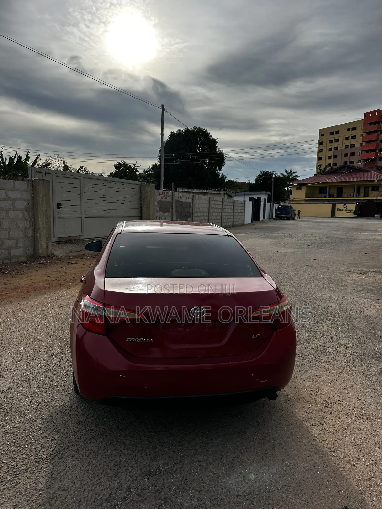 Toyota Corolla LE 4dr Sedan (1.8L 4cyl CVT) 2016 Burgundy
