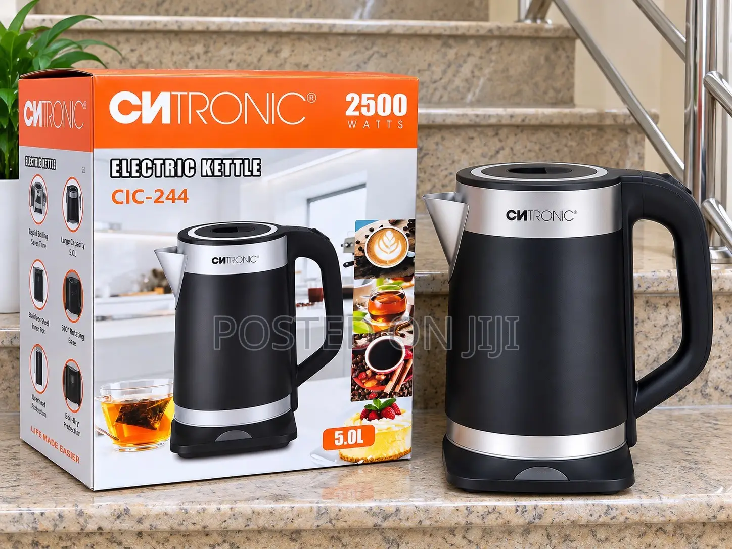 5L Kettle Extra Large CNTRONiC Super Strong
