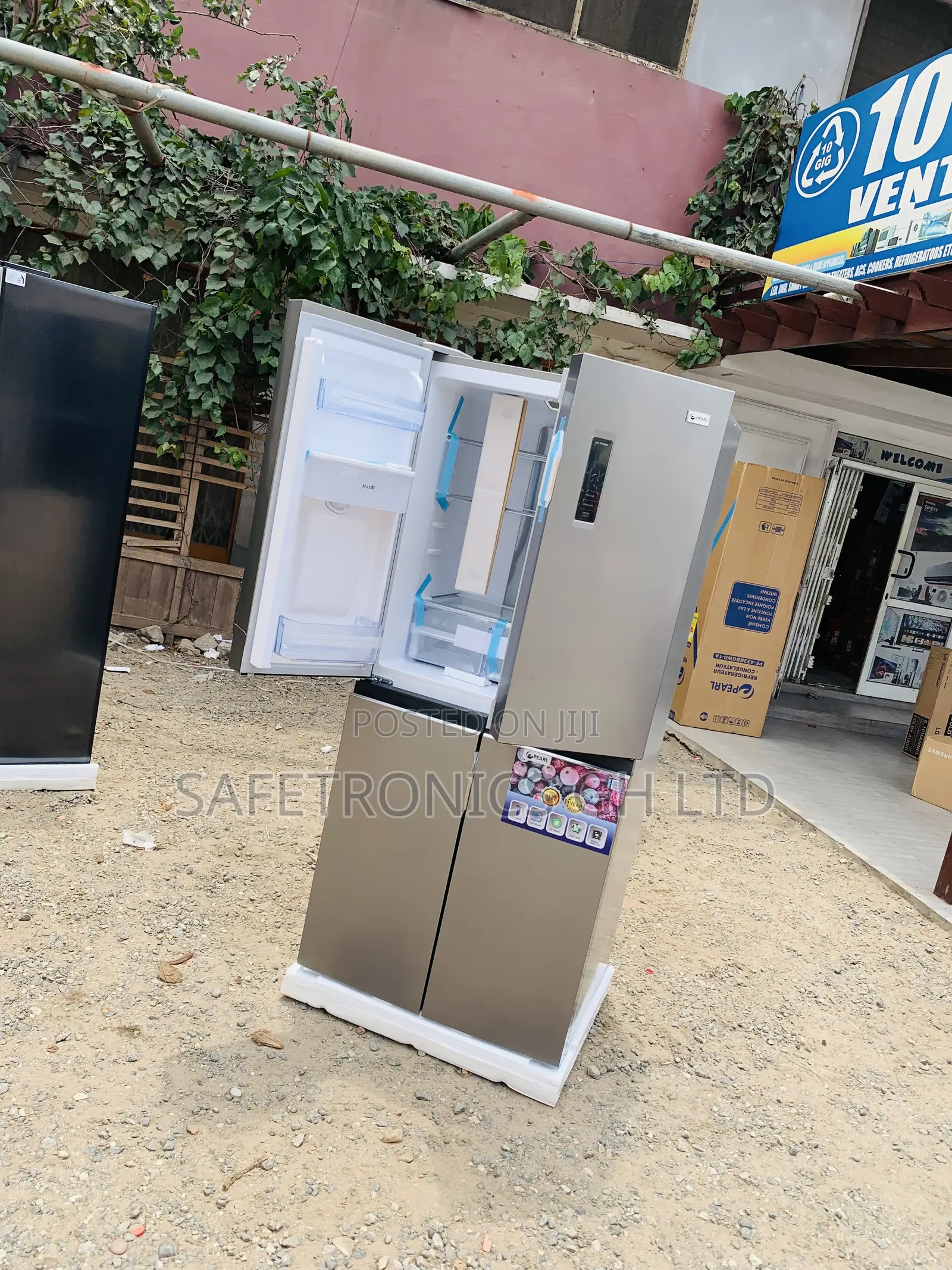 Premium Pearl 421L Bottom Freezer + Dispenser (PF-613MDIXWD-1A)