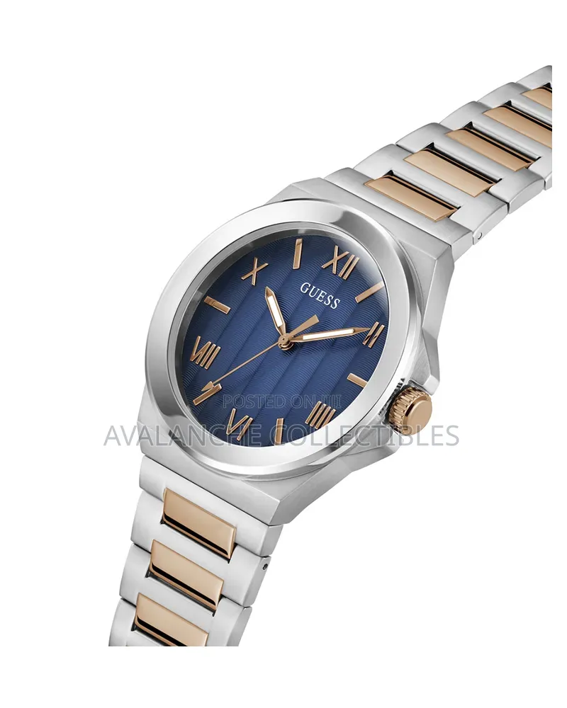 Guess Double Tone Gent's Watch 43mm Case Size.