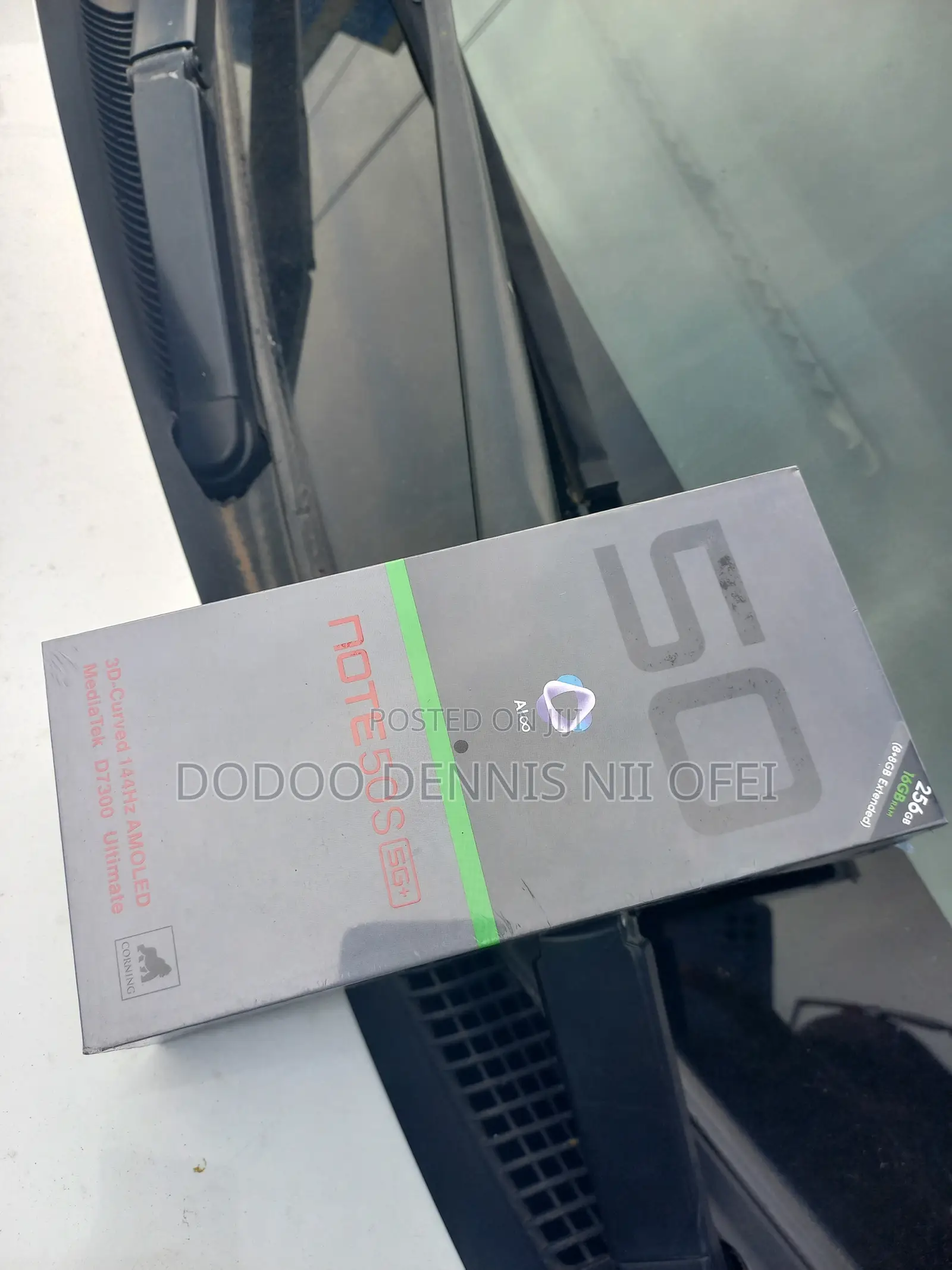 New Infinix Note 50s 256 GB Black