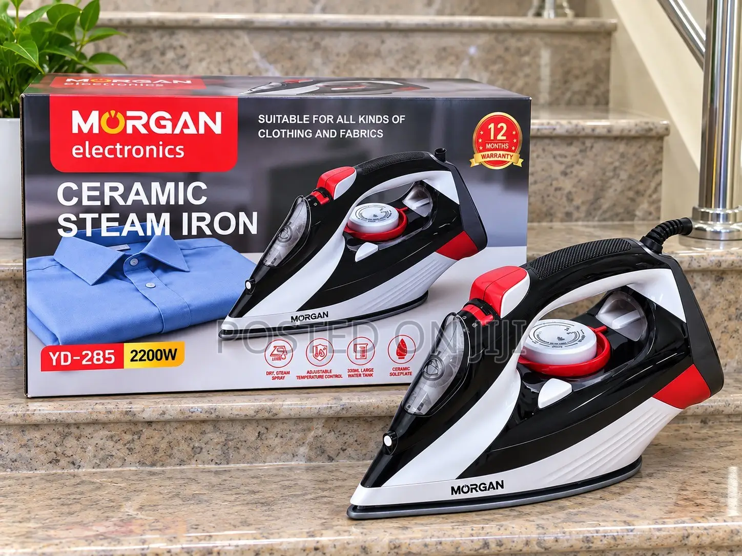 Electric Steam Iron 2200watts