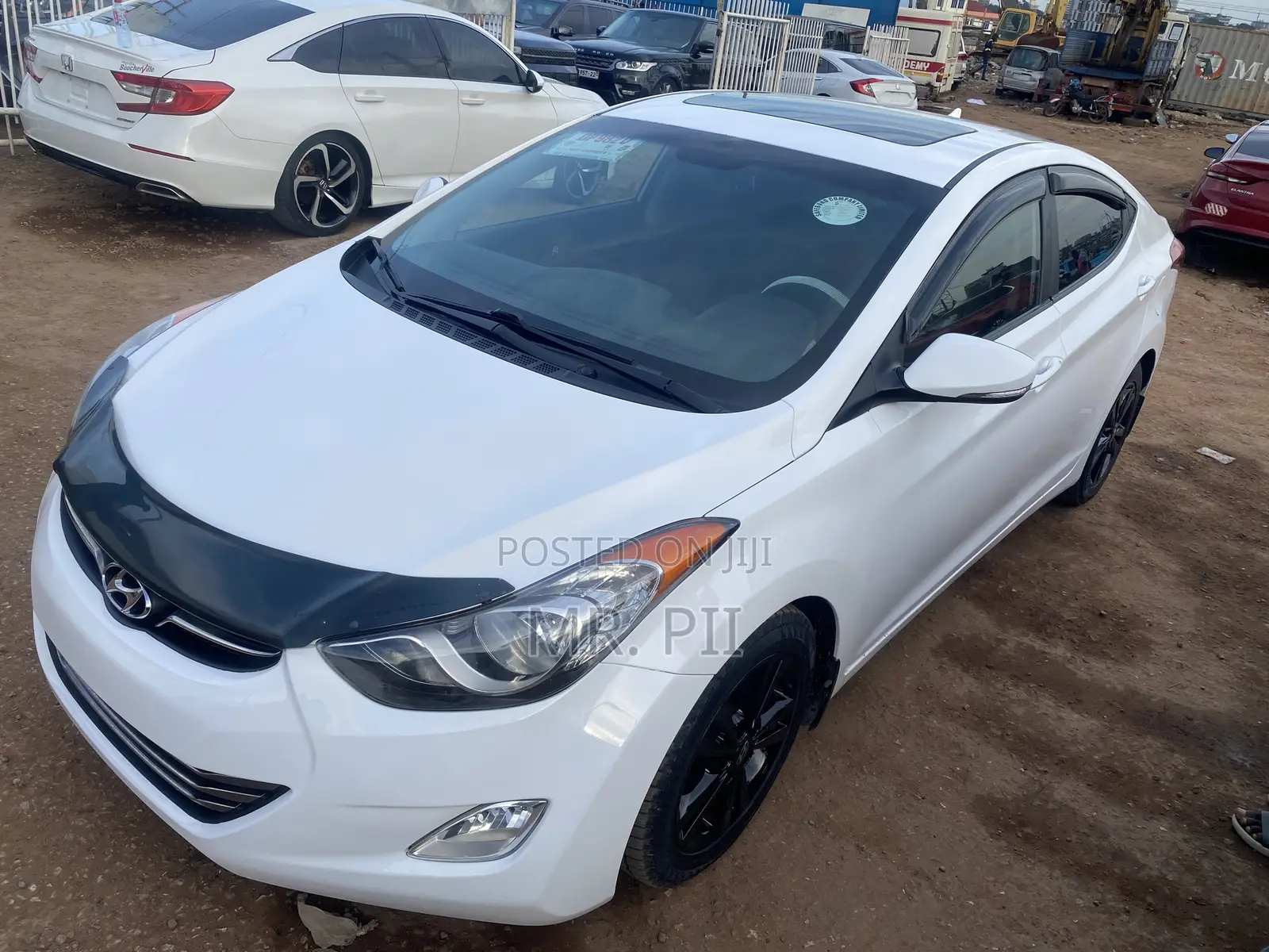 Hyundai Elantra 2012 White