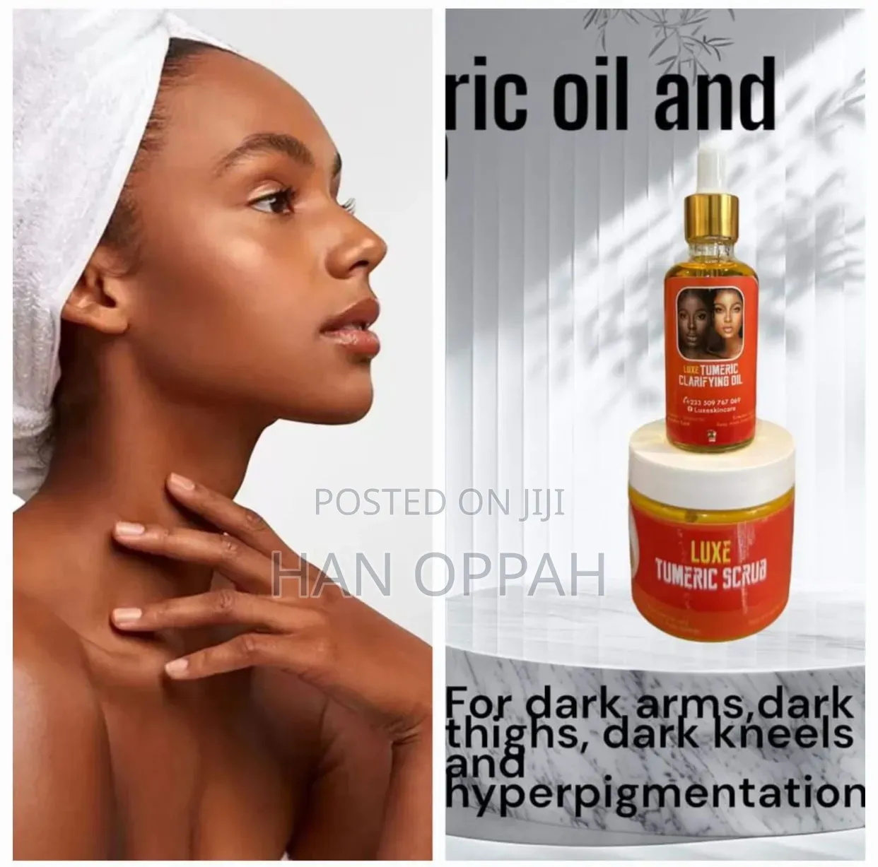 Body Scrub and Oil