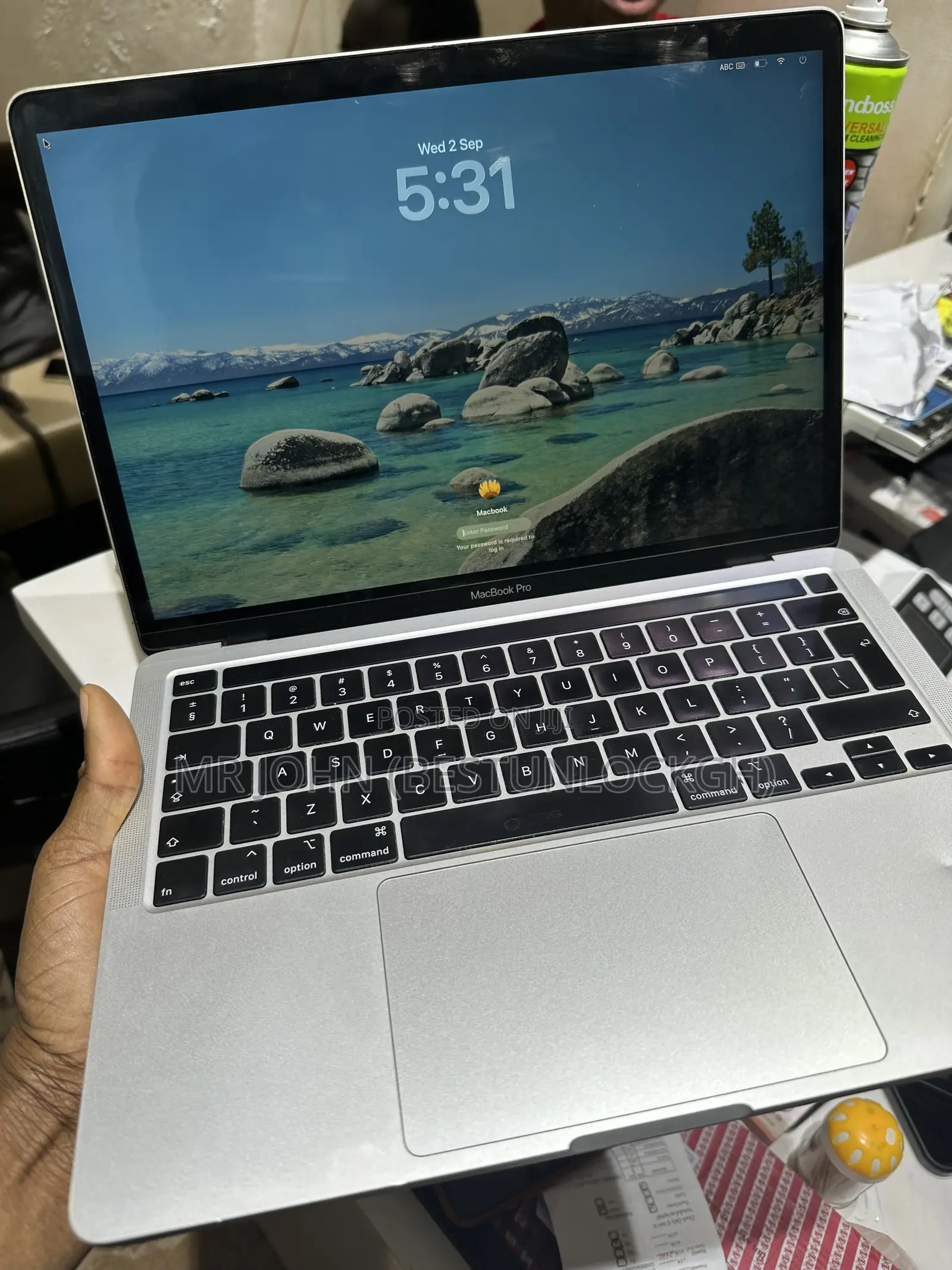 Laptop Apple MacBook Pro 2020 32GB Intel Core i7 SSD 512GB
