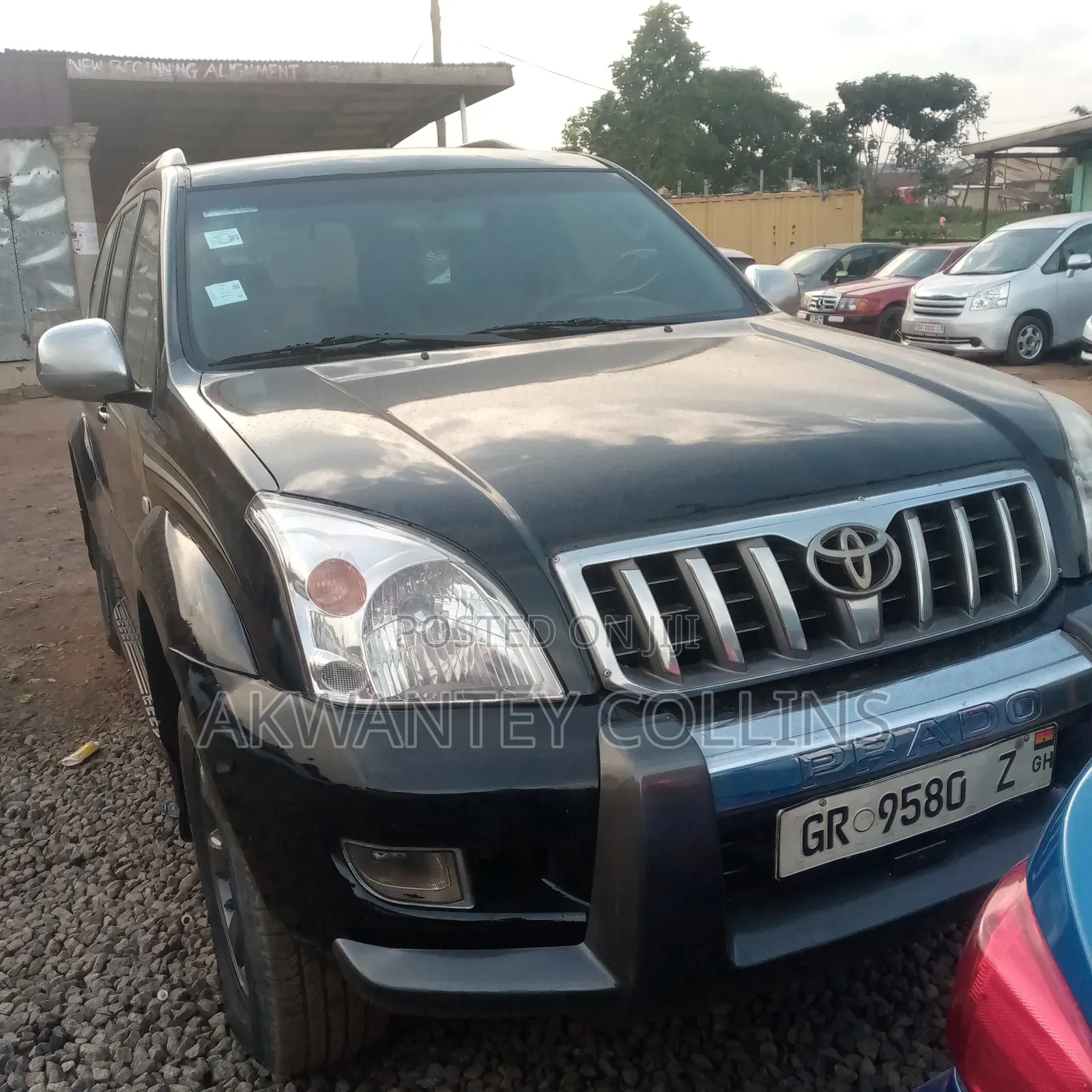Toyota Land Cruiser Prado 2008 Black
