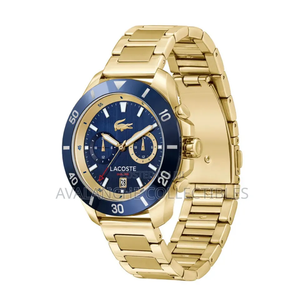Lacoste Gold Tone Gent's Watch 42mm Case Size