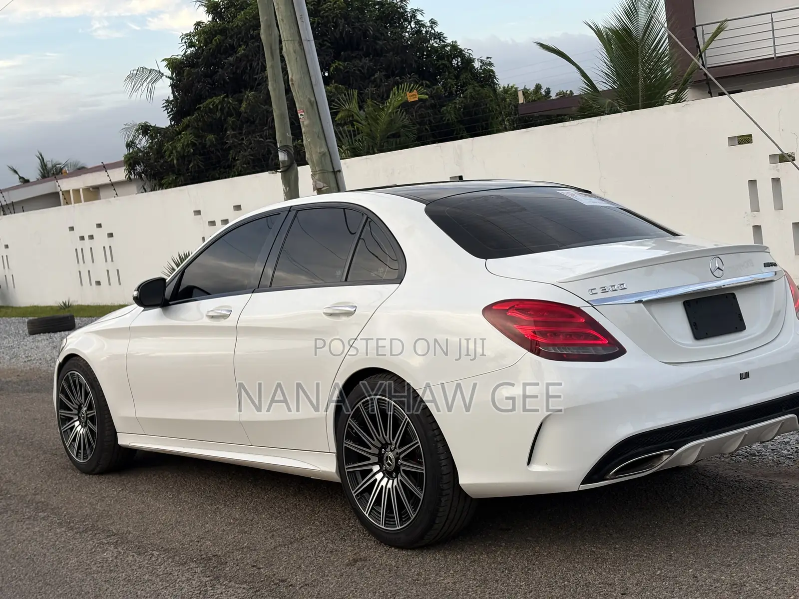 Mercedes-Benz C300 Sport Sedan RWD (2.0L 4cyl 7A) 2016 White