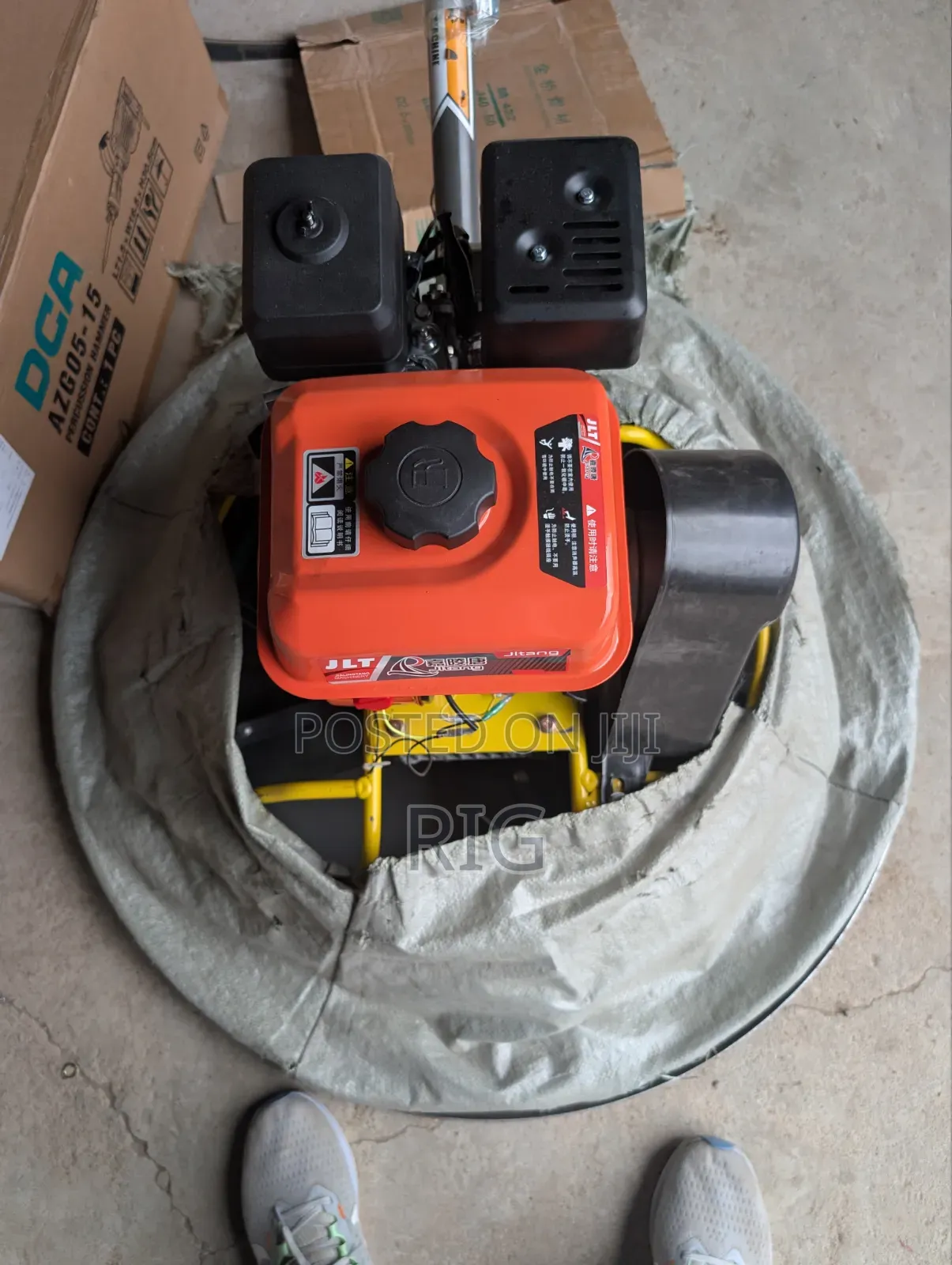 Jltang Petrol Engine Gasoline Power Trowel