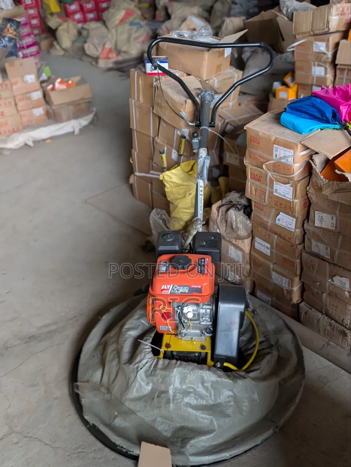 Jltang Petrol Engine Gasoline Power Trowel