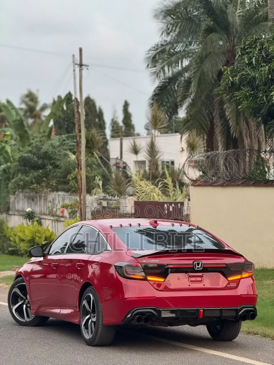 Honda Accord Sport 2.0T 2020 Red
