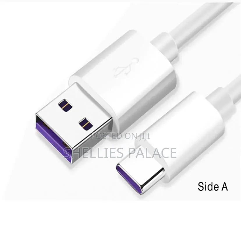 Type-C Data Cable, 5a Super Fast Charging Cable,Double-Sided
