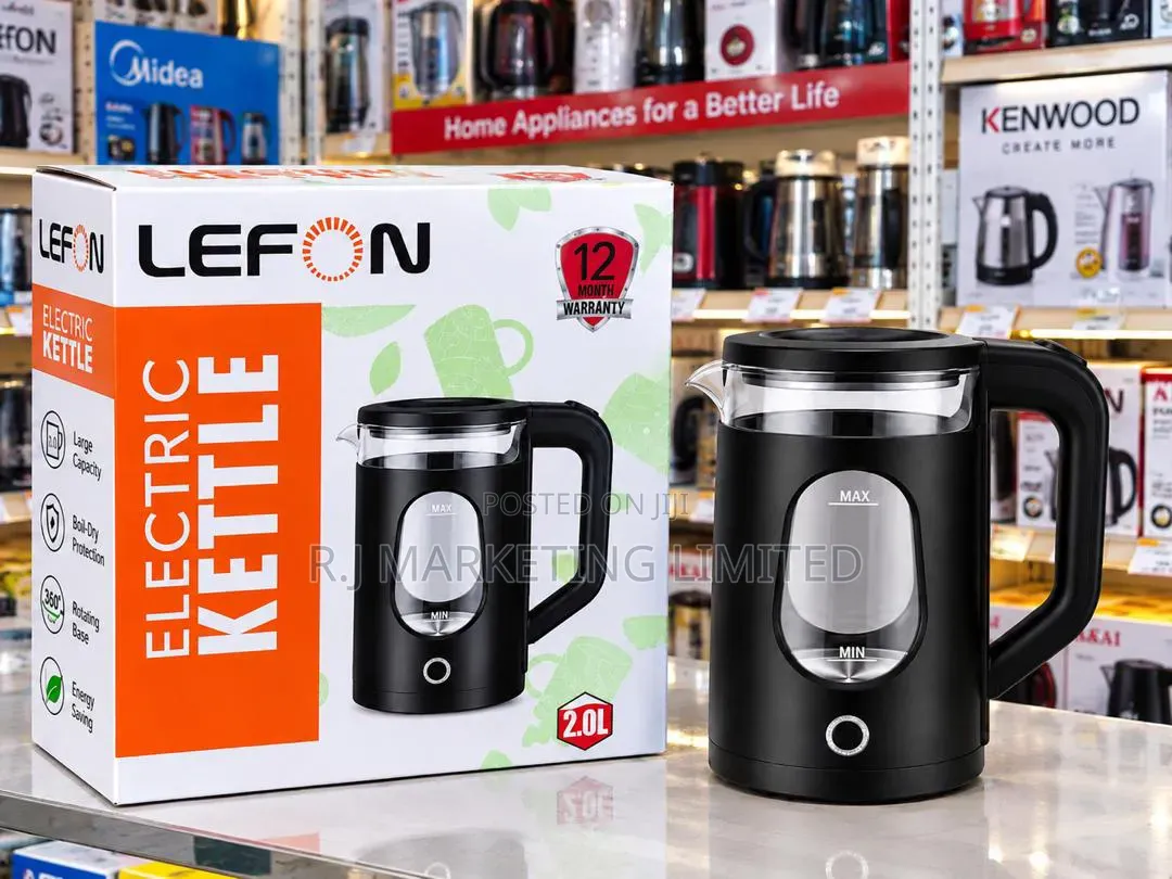 Electric Transparent Kettle 2.0L