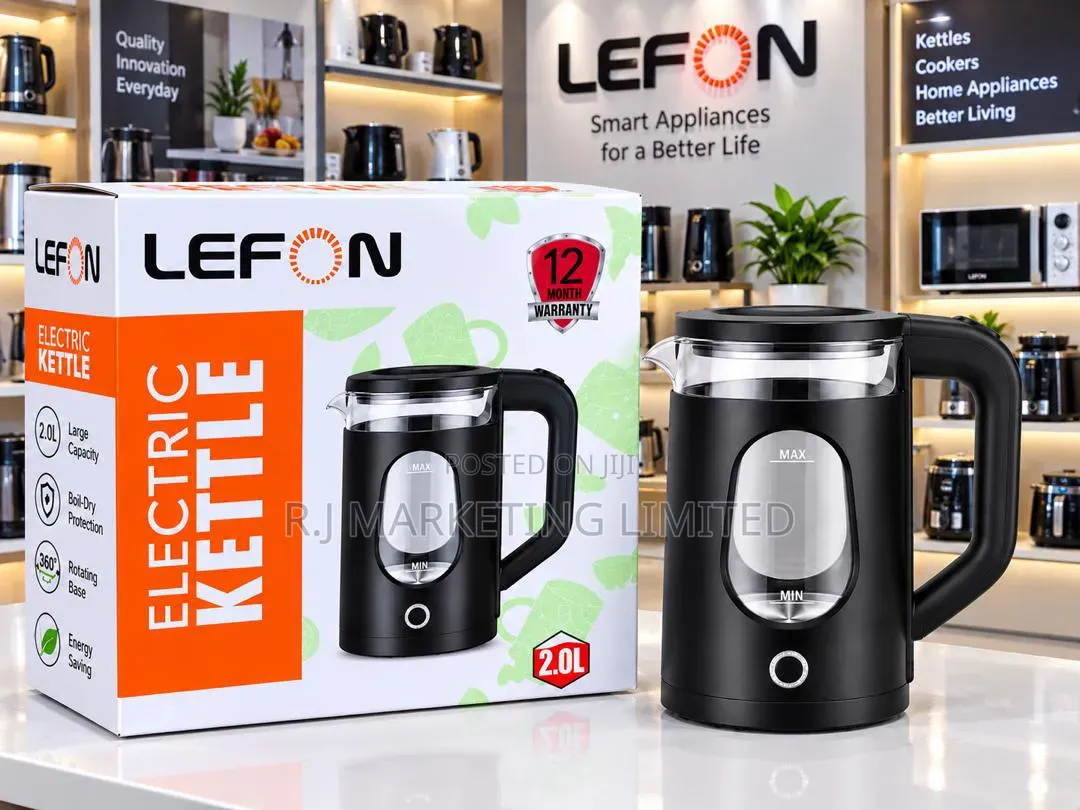 Electric Transparent Kettle 2.0L