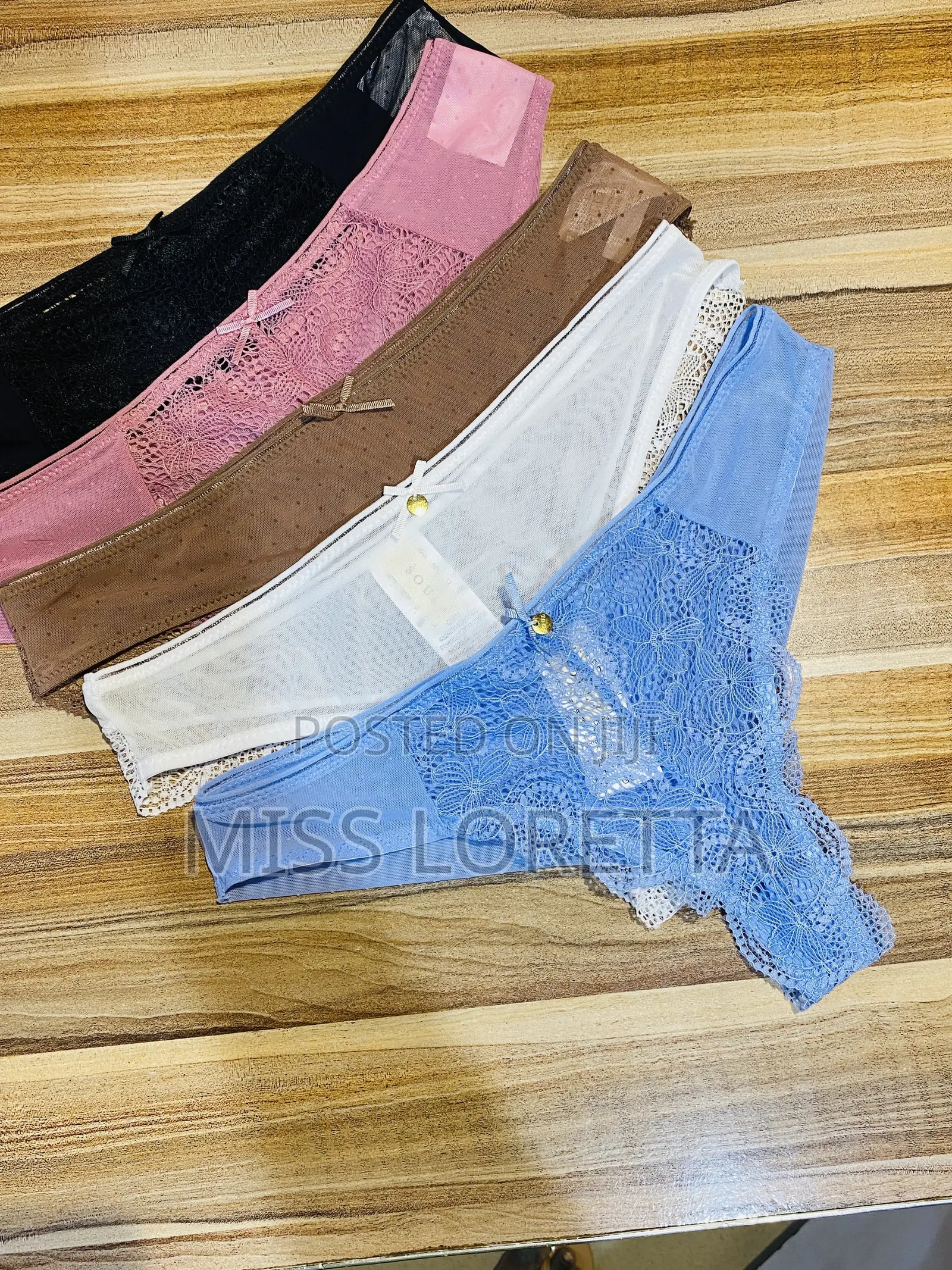 6 Piece v-Shape Lace Panties