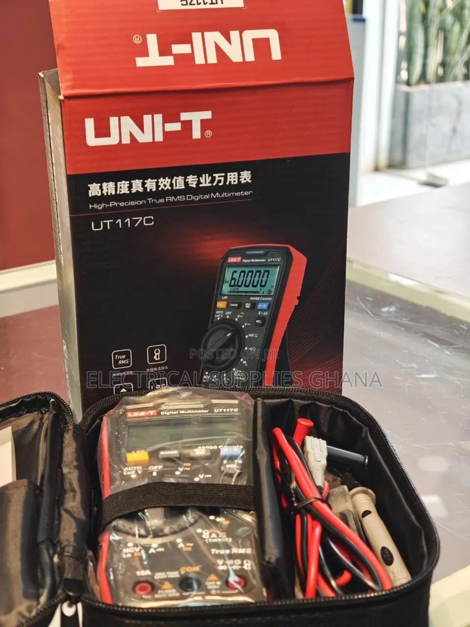 Uni-T Ut117c High-Precision True RMS Digital Multimeter