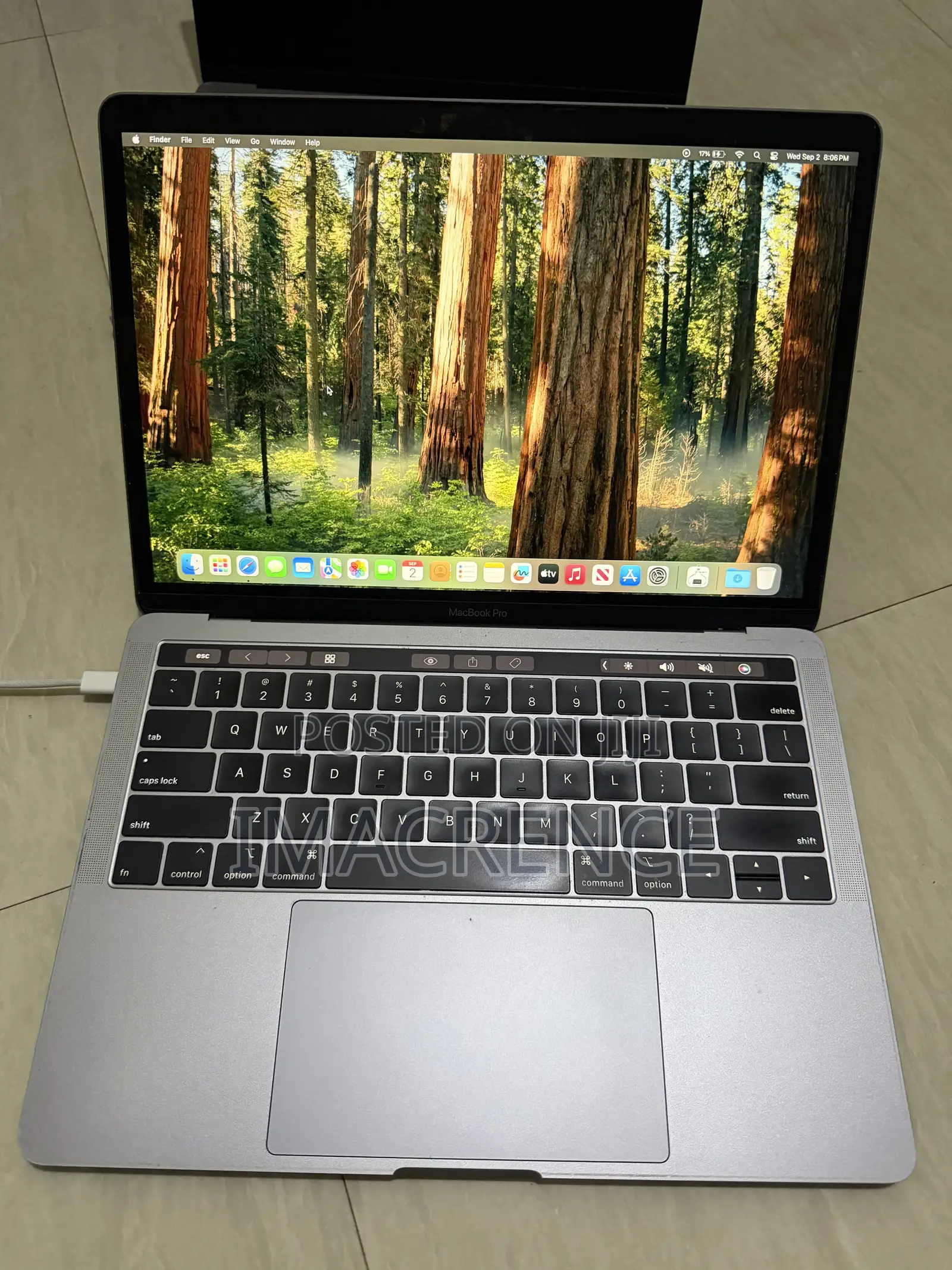 Laptop Apple MacBook Pro 2018 16GB Intel Core i7 SSD 512GB