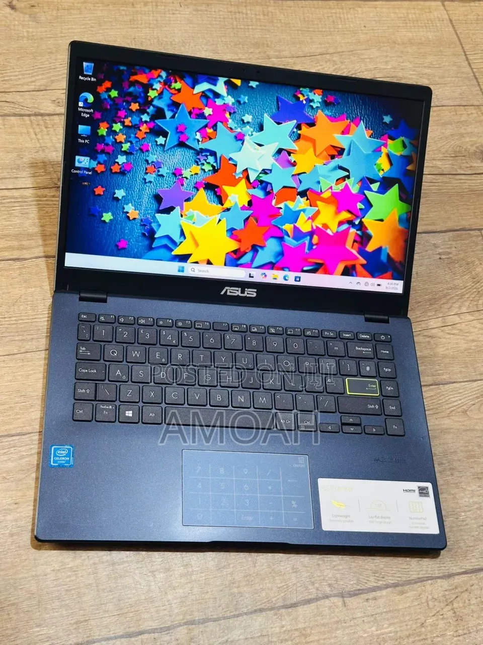 Laptop Asus Vivobook E410M 4GB Intel HDD+SSD 640GB