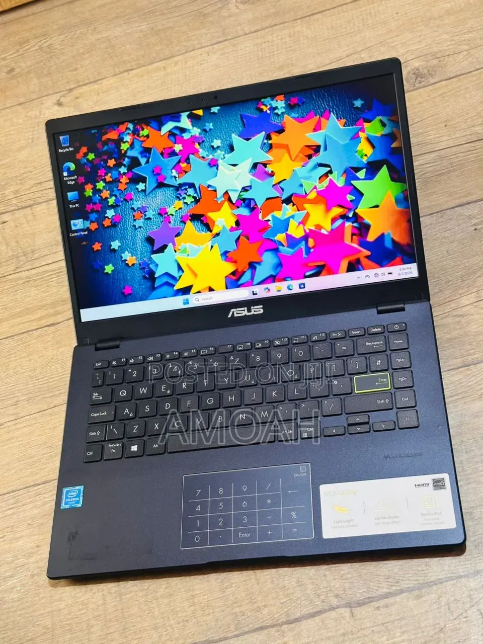 Laptop Asus Vivobook E410M 4GB Intel HDD+SSD 640GB