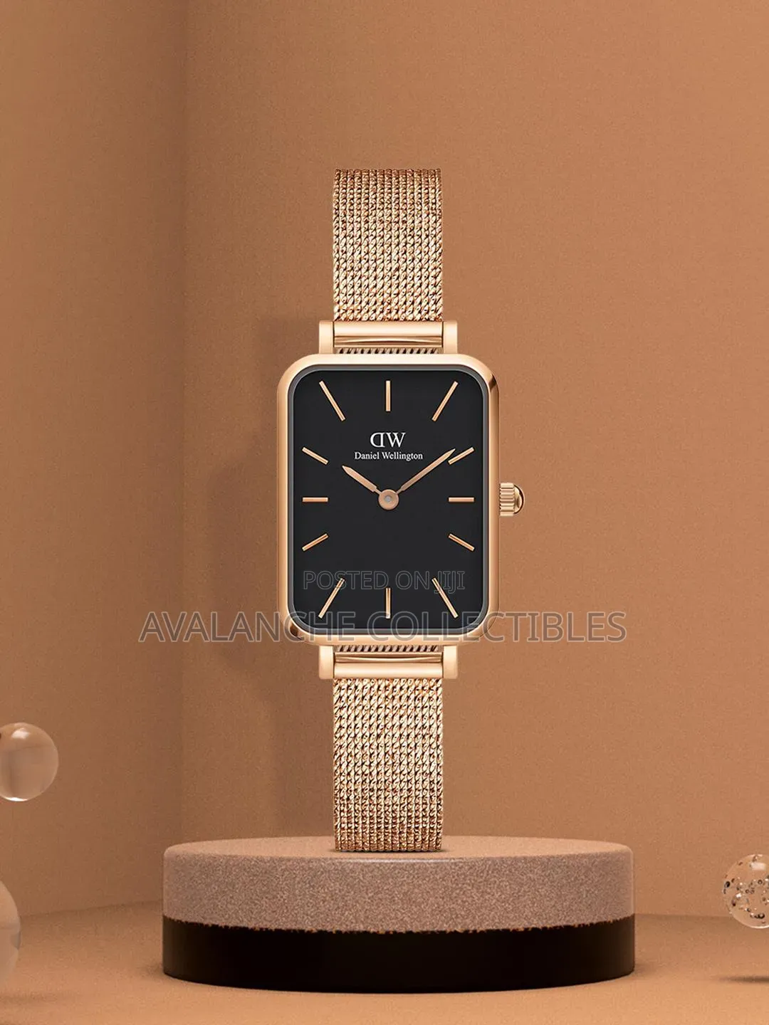 DDaniel Wellington Quadro Pressed Melrose Ladies Watch 38mm Case Size