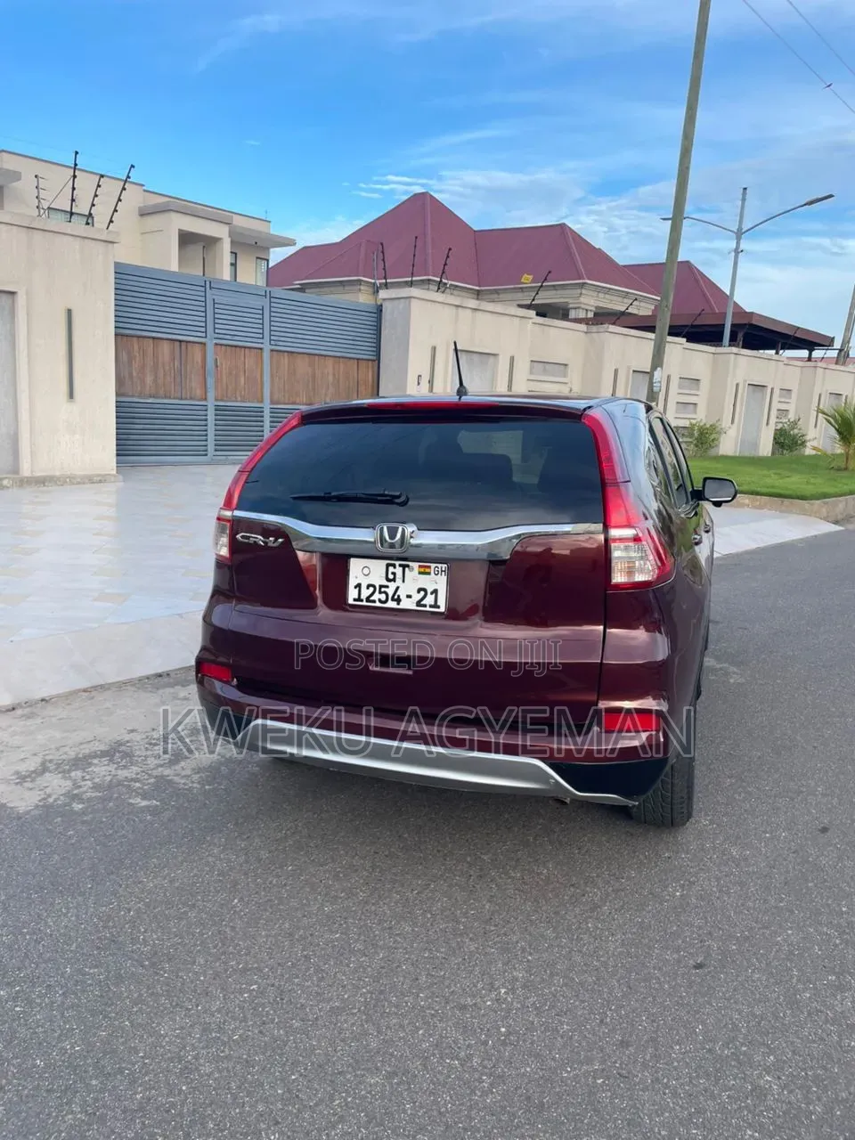 Honda CR-V EX-L 4dr SUV AWD (2.4L 4cyl CVT) 2016 Maroon