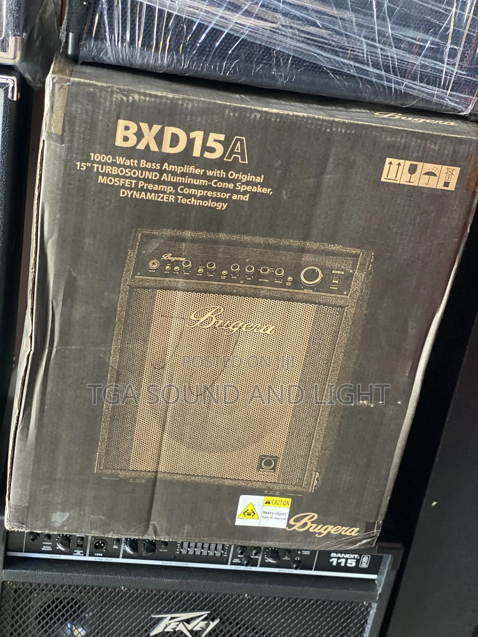 Bugera BXD15 15 Inches Bass Guitar Combo With Compressor