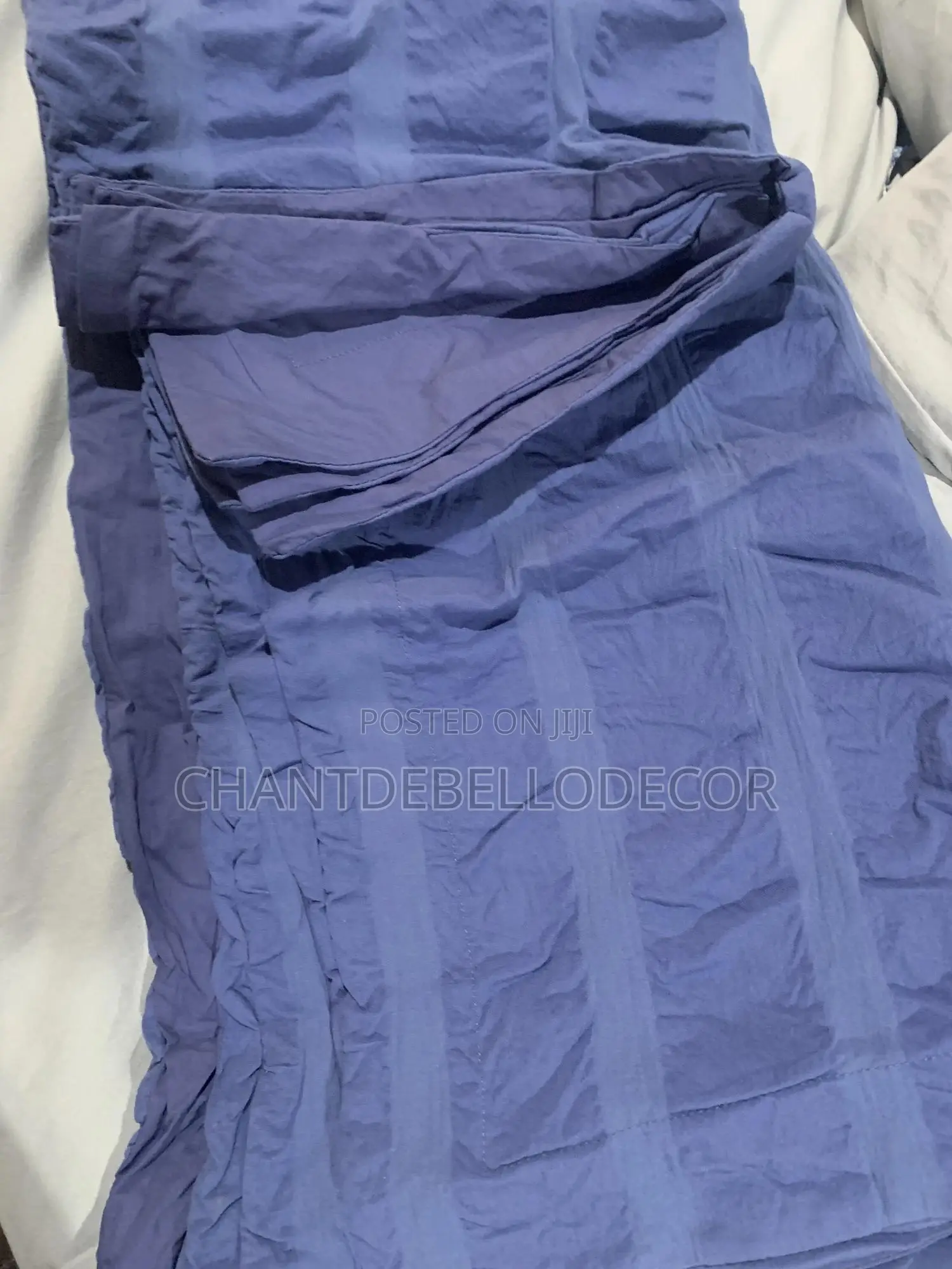 300-Tc Seersucker 7 in 1 Pure Cotton King Size Removable Duvet Set